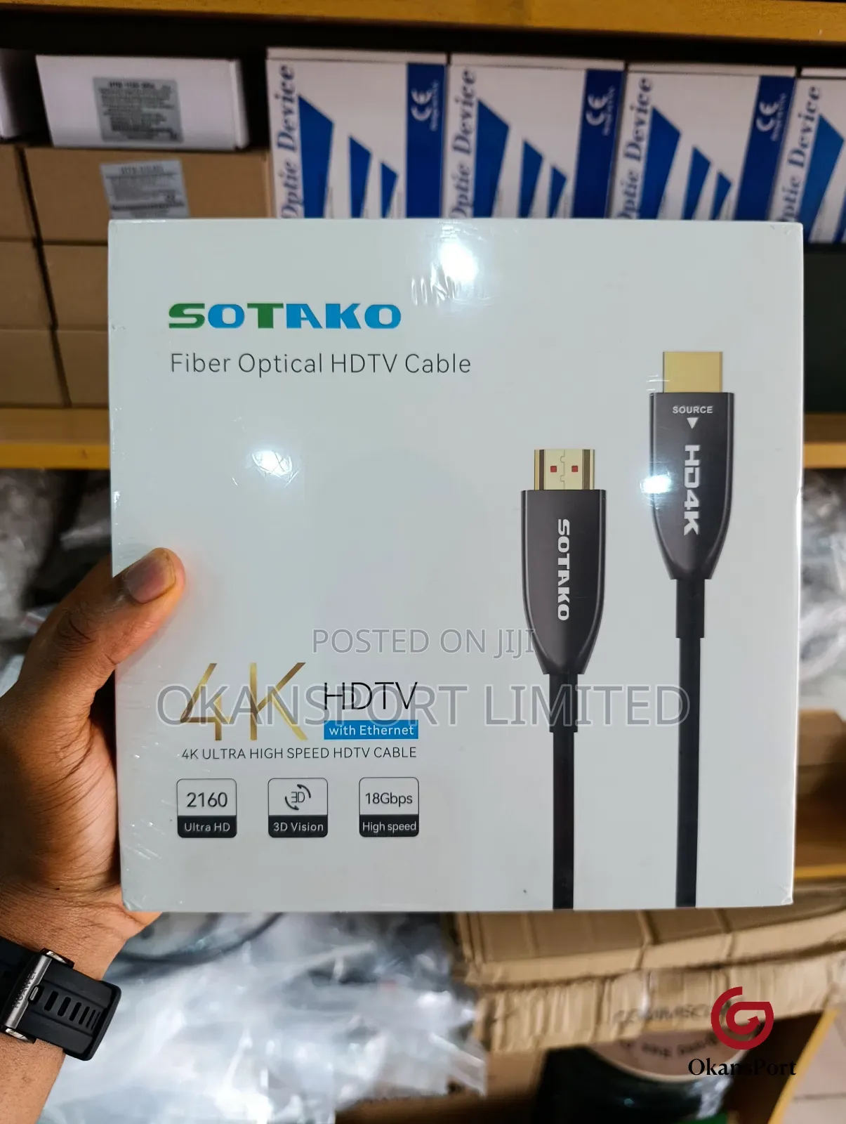 Fiber Optic Hdmi 2.0 Uhd High Speed HDTV Cable 30m