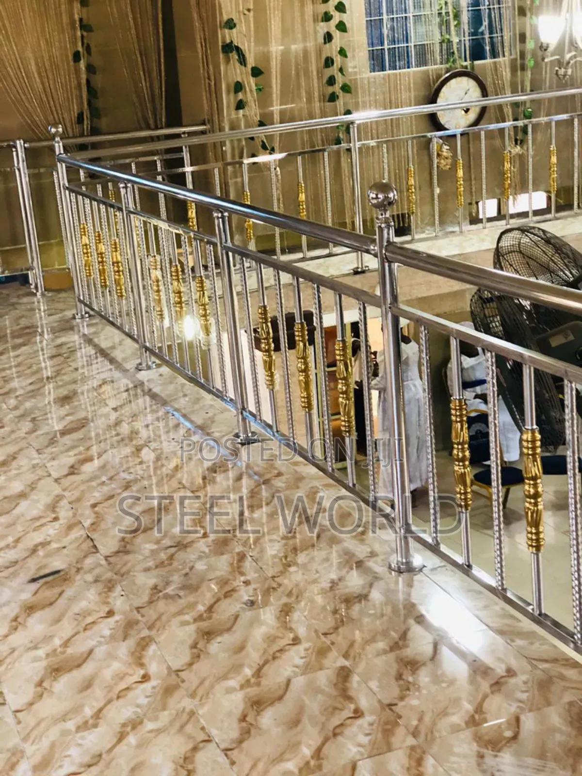 Awesome Gold Handrail