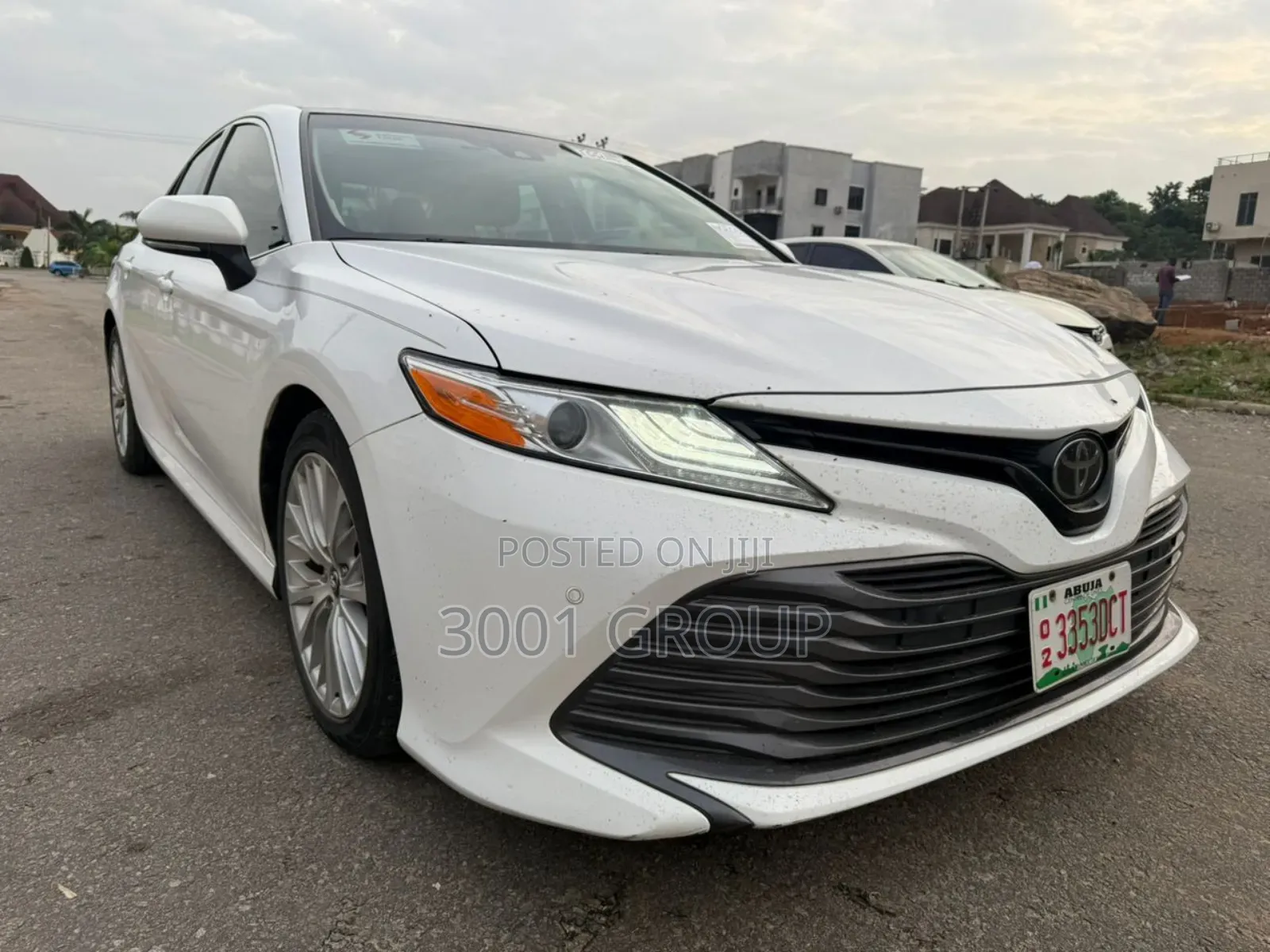 Toyota Camry XLE V6 FWD (3.5L 6cyl 8AM) 2018 White