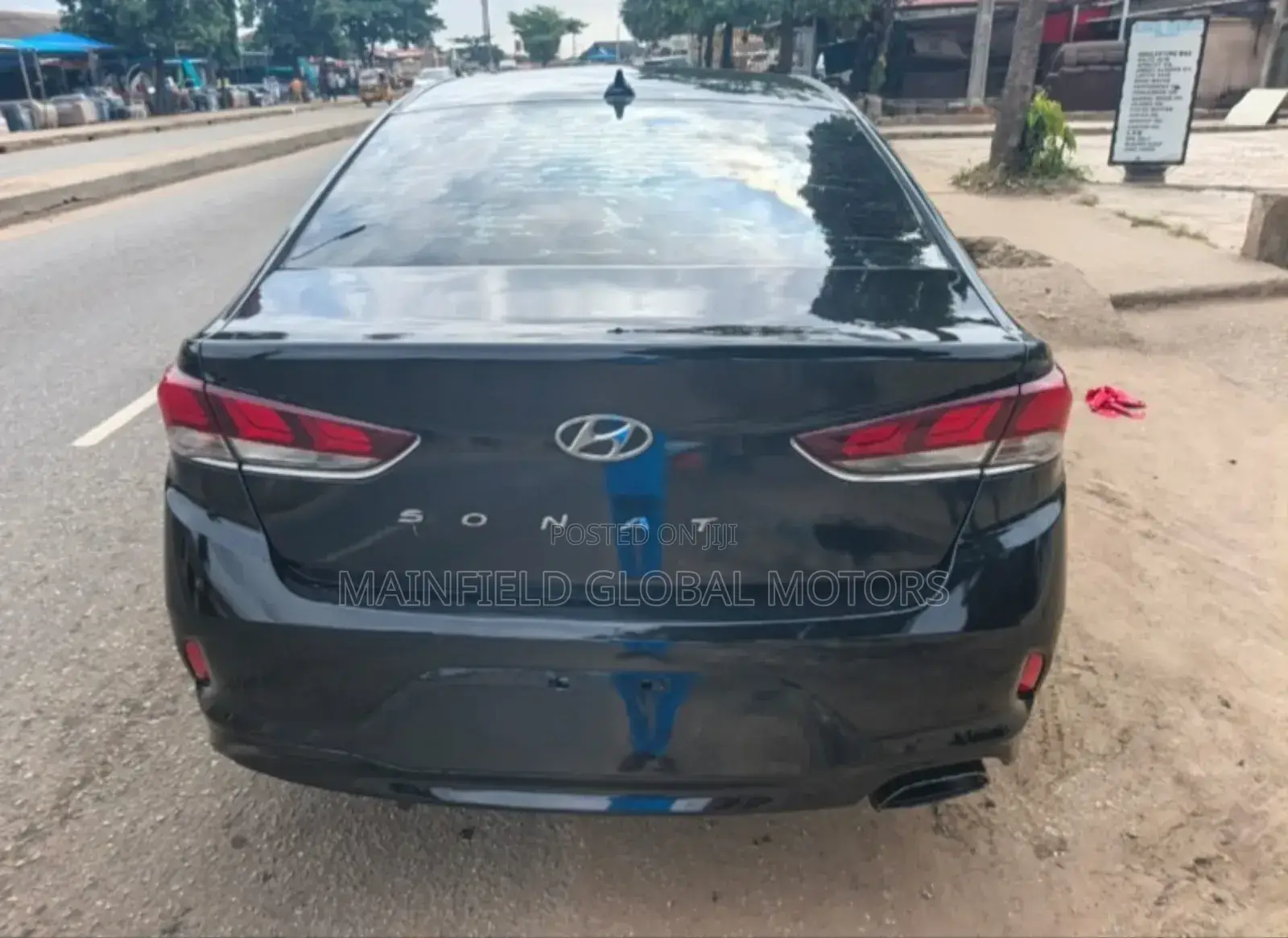 Hyundai Sonata Limited 2.0T Seban (2.0L 4cyl 6A) 2017 Black