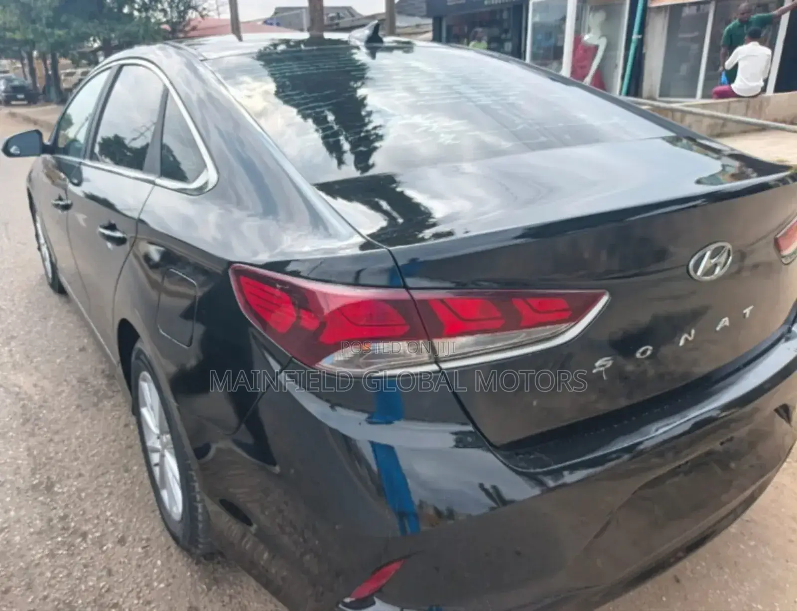 Hyundai Sonata Limited 2.0T Seban (2.0L 4cyl 6A) 2017 Black