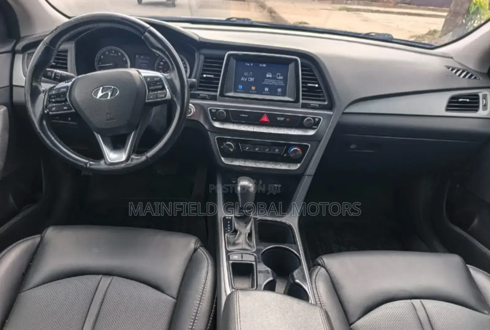 Hyundai Sonata Limited 2.0T Seban (2.0L 4cyl 6A) 2017 Black