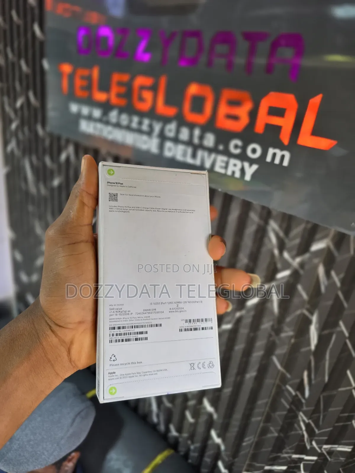 New Apple iPhone 16 Plus 256 GB White