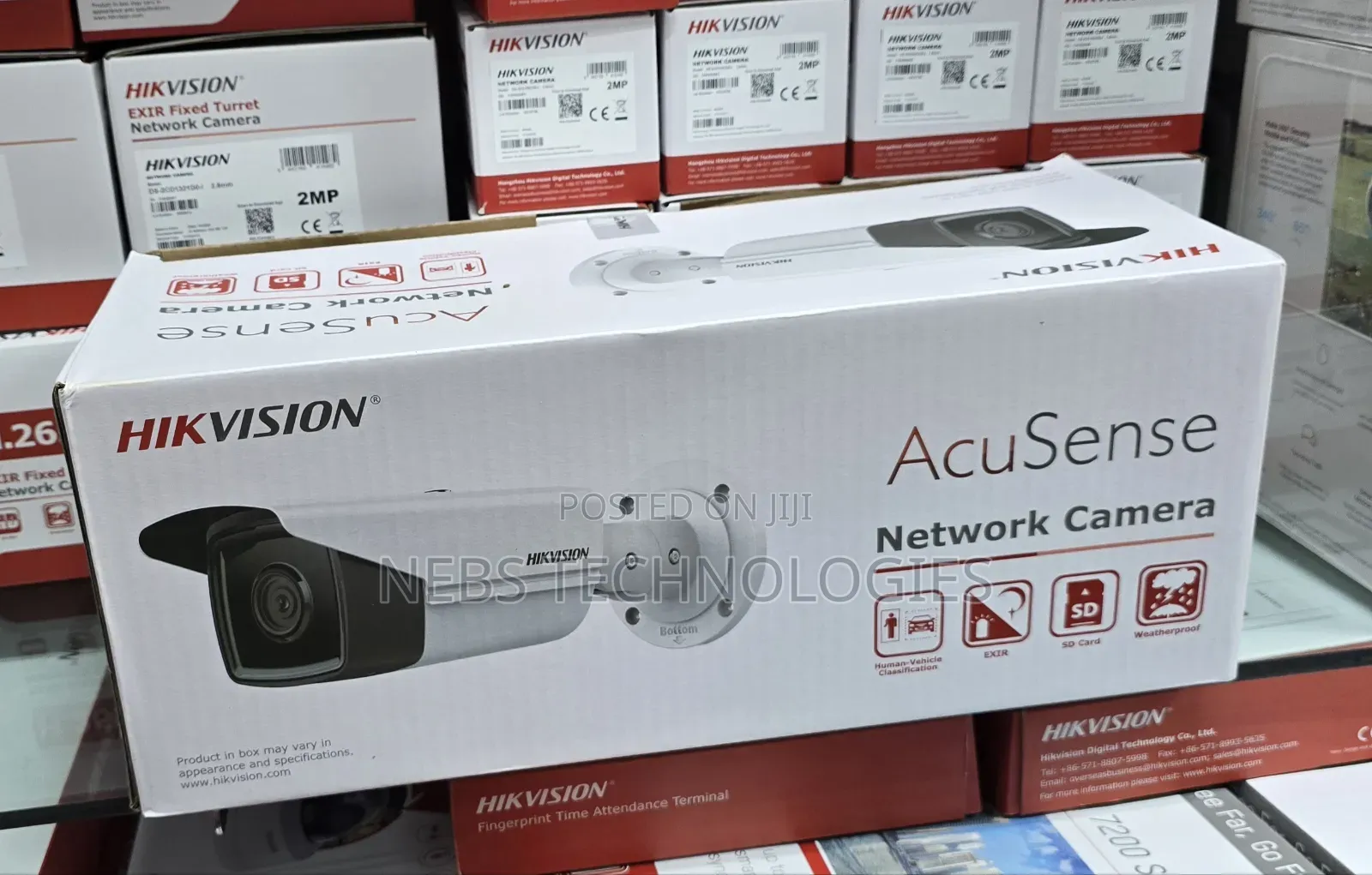 Hikvision 6mp Ip Acusense Bullet Camera With 2.8mm Fixed Lens