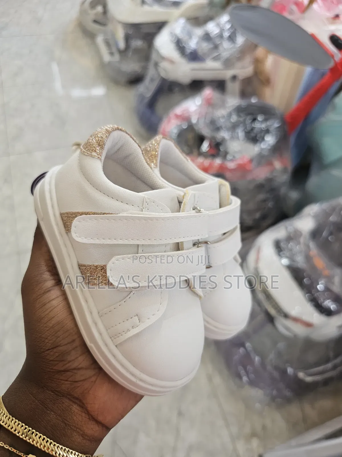 White Trainers for Girls by Geox