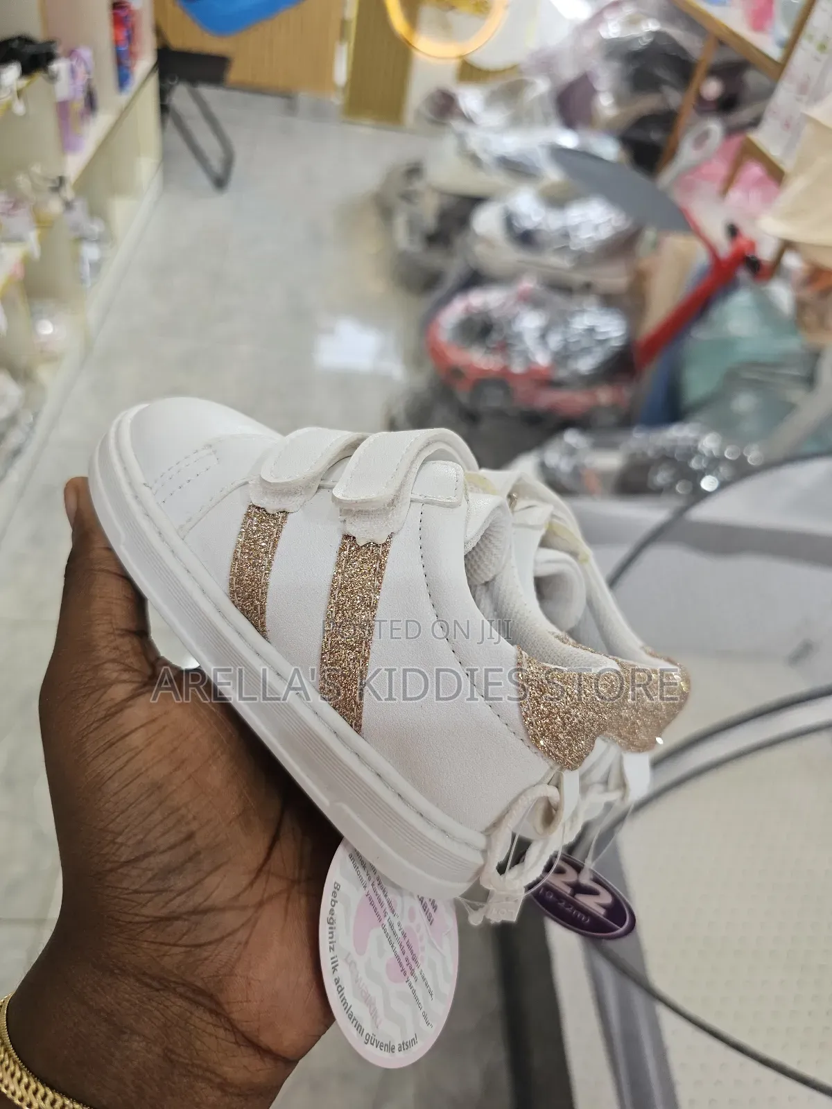 White Trainers for Girls by Geox