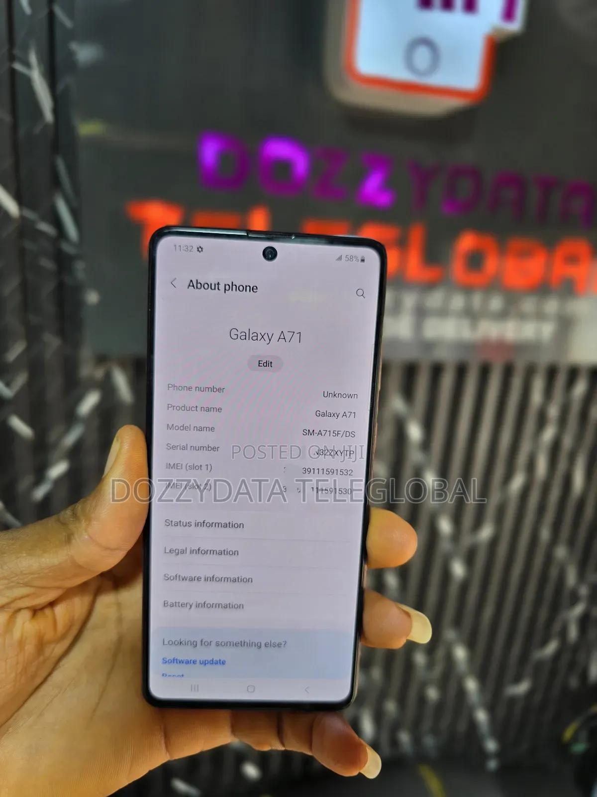 Samsung Galaxy A71 128 GB Pink
