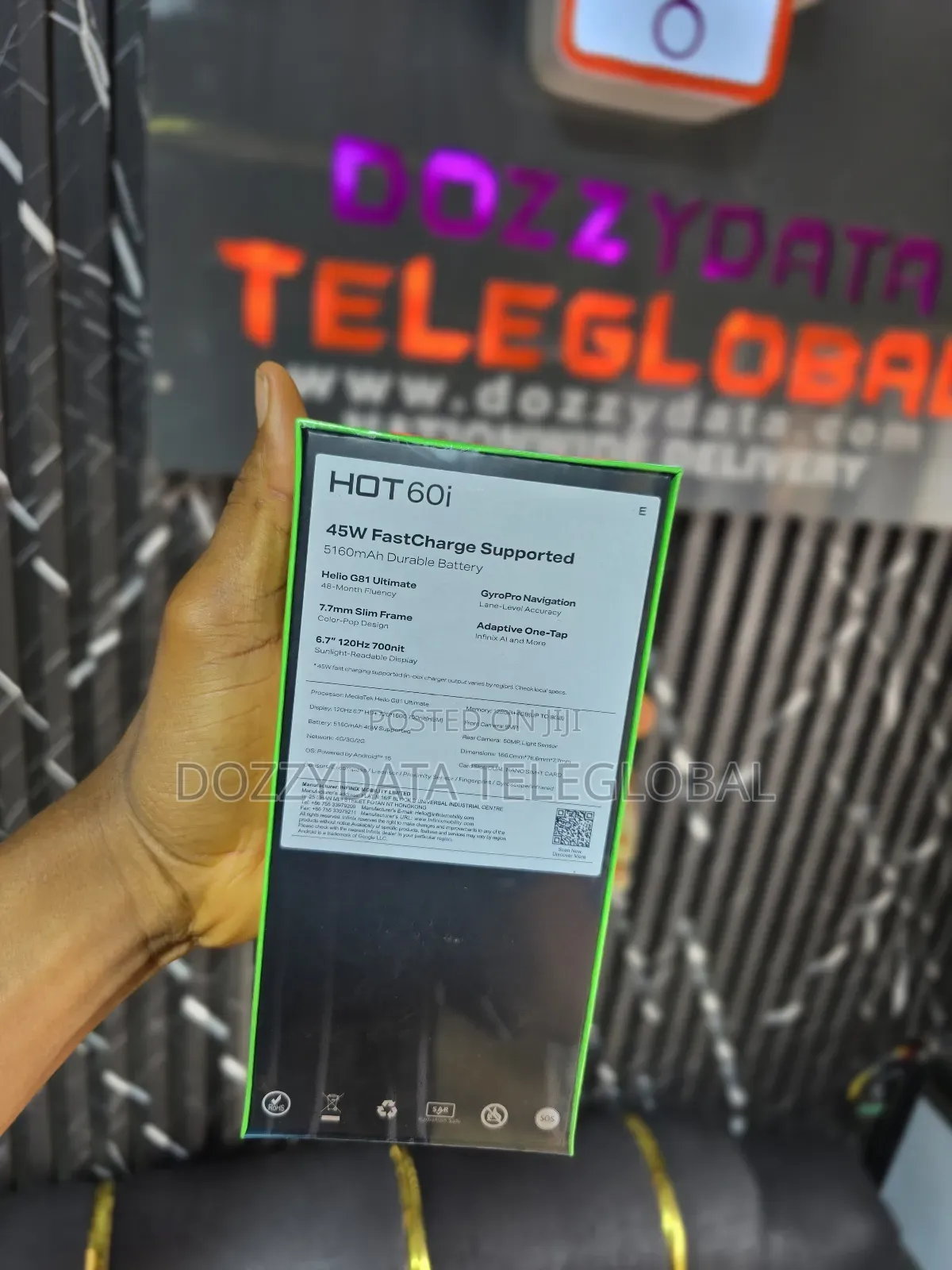 New Infinix Hot 60i 128 GB