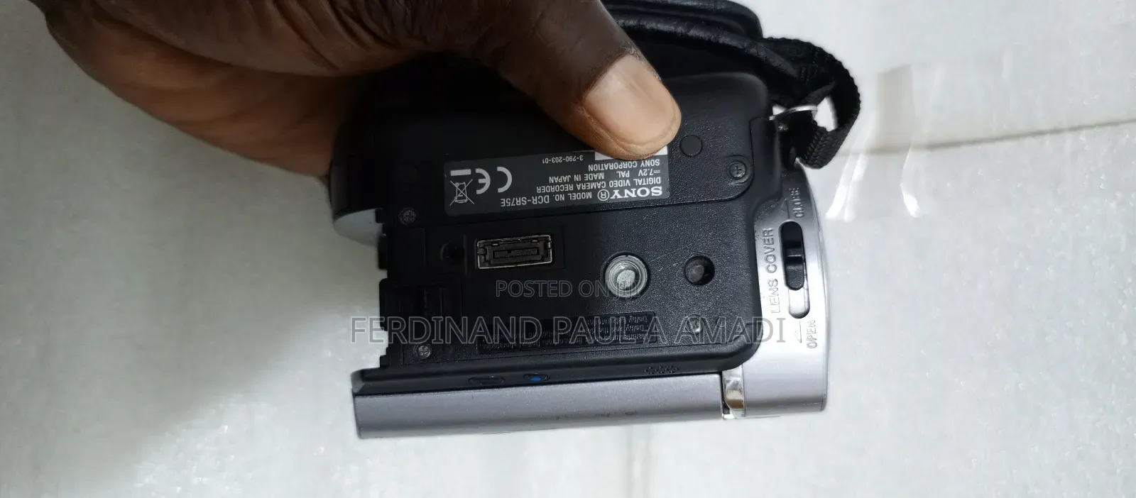 Sony Video Camera With Night Vision 60gb Harddisk