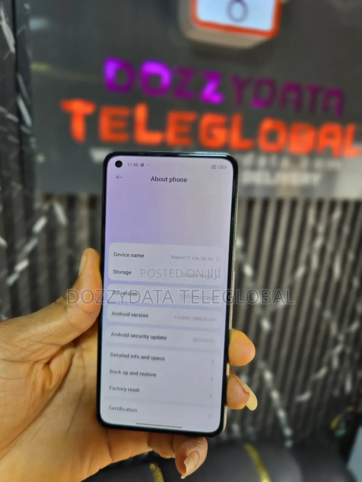 Xiaomi 11 Lite 5G NE 128 GB White