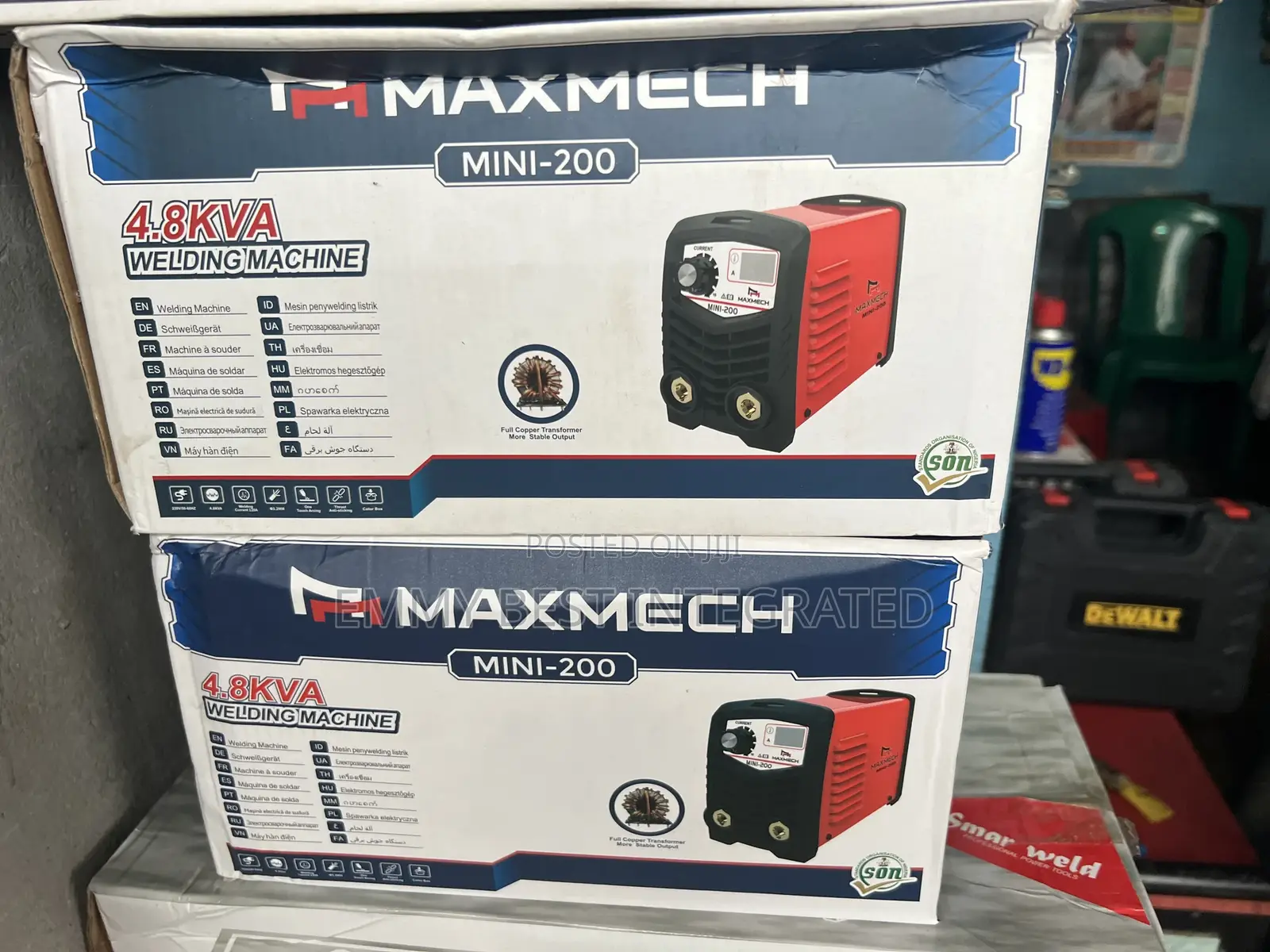 Maxmech Mini-200 4.8kva Inverter Welding Machine,