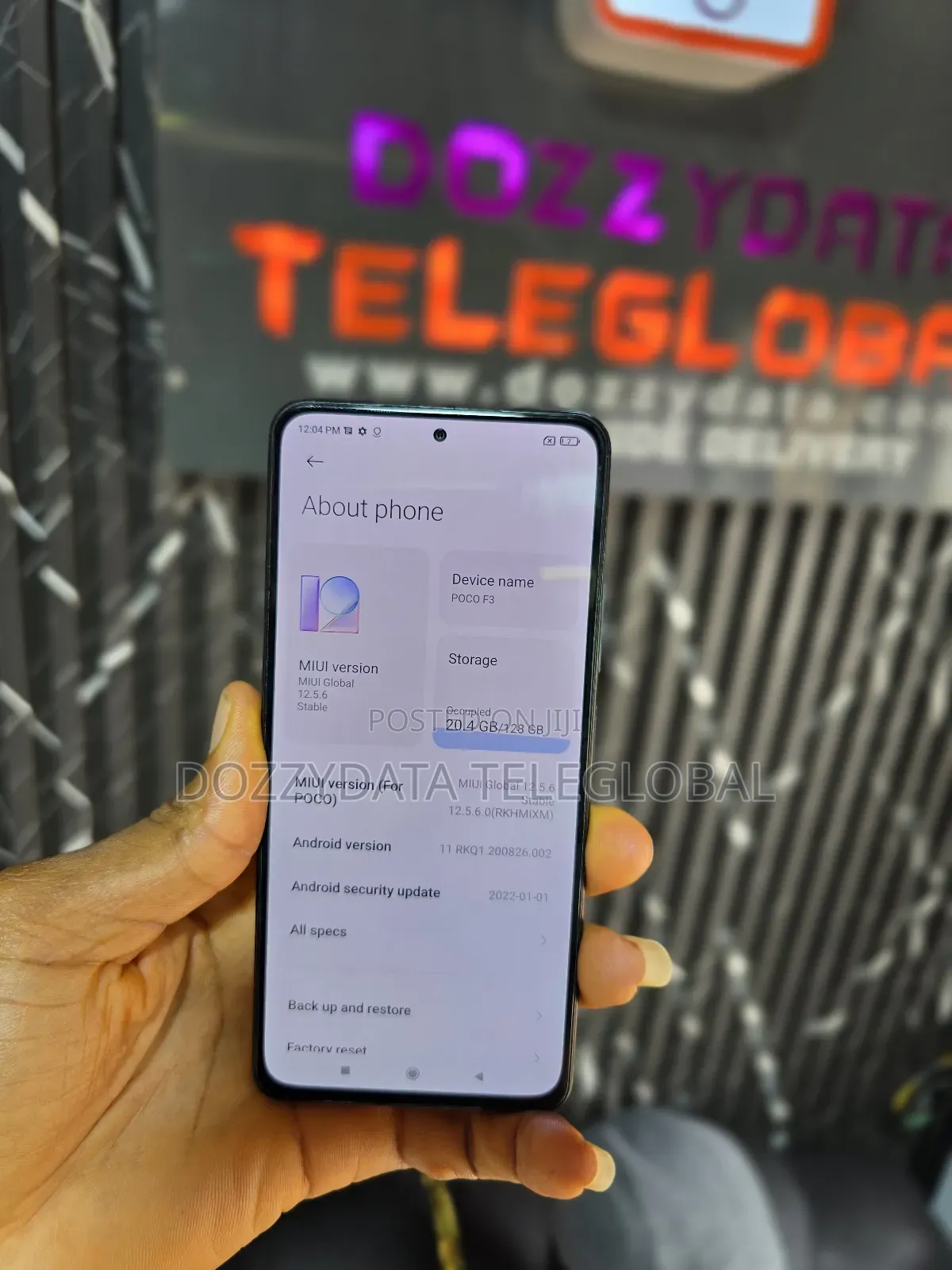 Xiaomi Poco F3 128 GB Black