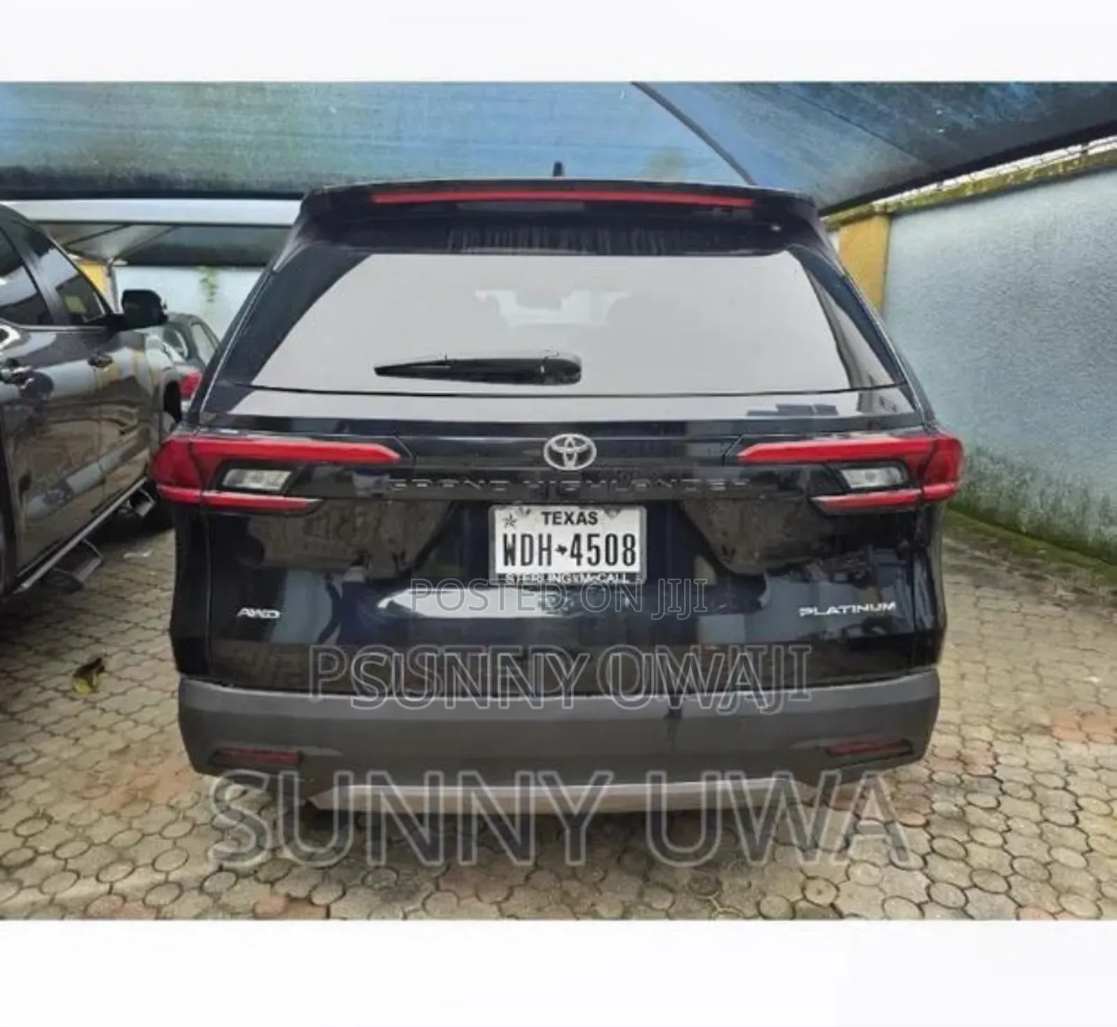 Toyota Highlander Platinum AWD 2024 Black