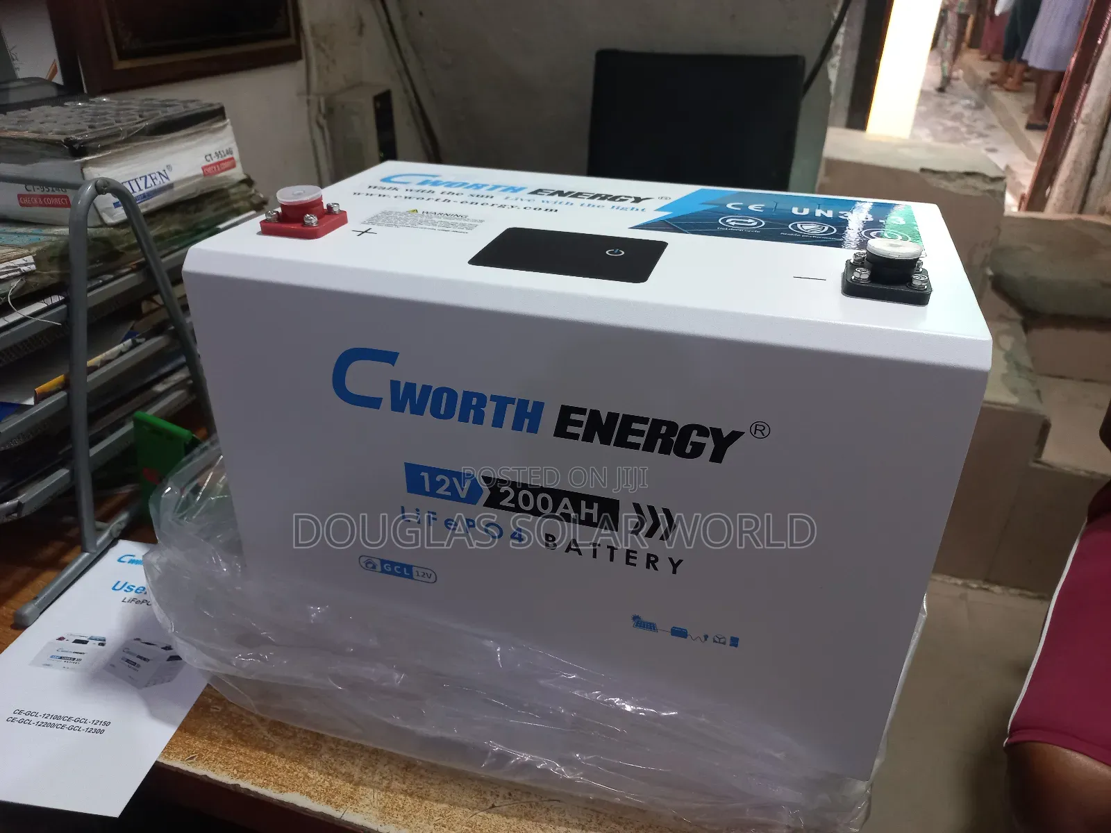 2.5kwh 12v Cworth Lithium Battery