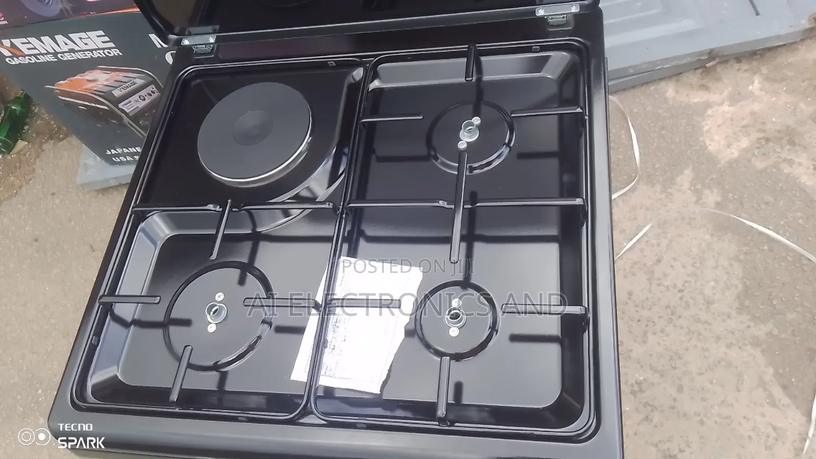 Nexus Gas Cooker 3 Gas 1 Electric