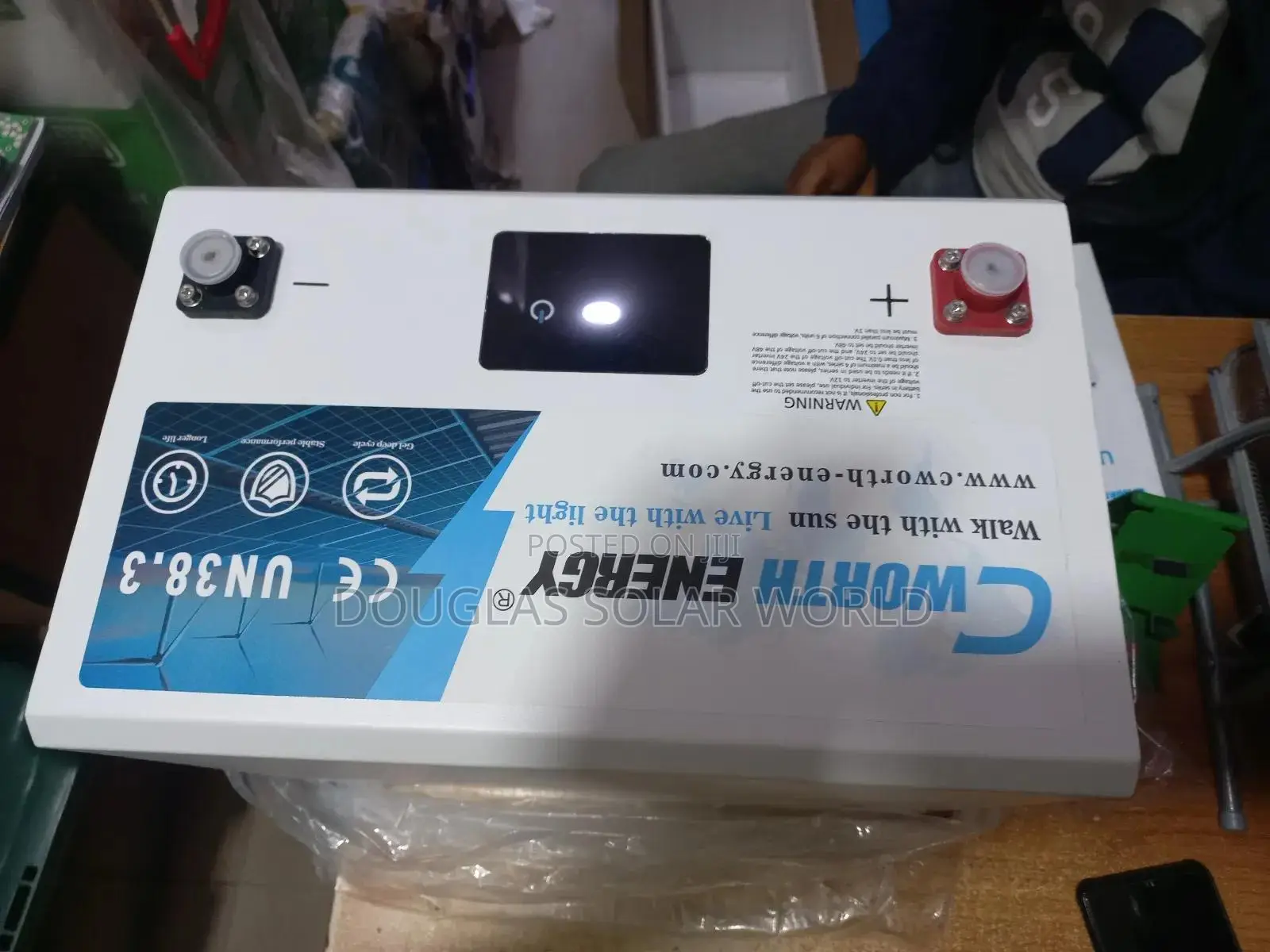 2.5kwh 12v Cworth Lithium Battery