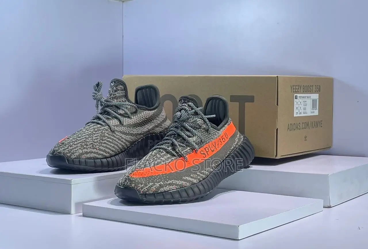 Original Yeezy 350 V2 Carbon Beluga Sneakers