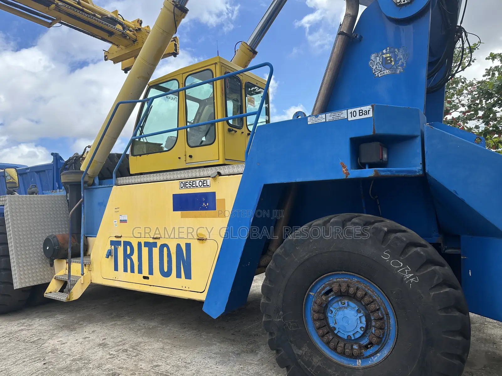 Belotti Triton 45 Tons Container Handler Reach Stacker for Sale