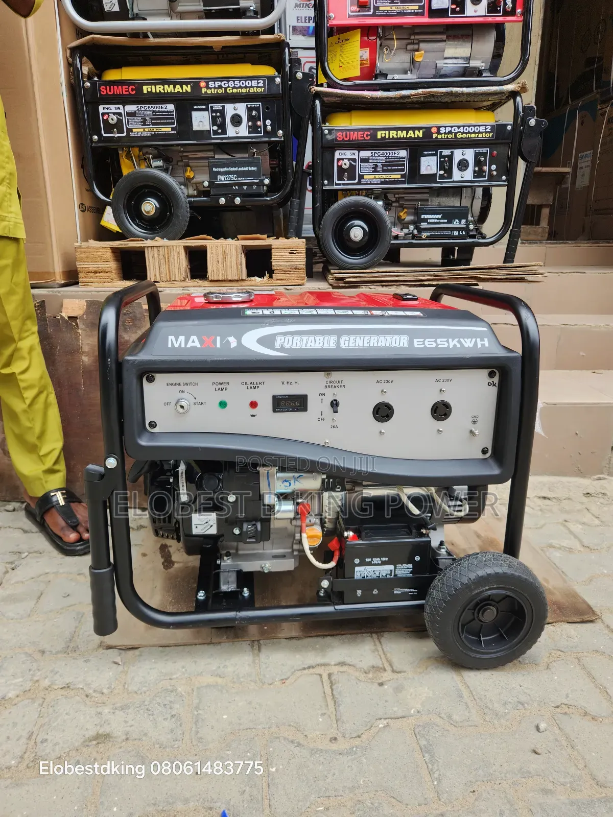 8kva Maxi Generator 100% Copper
