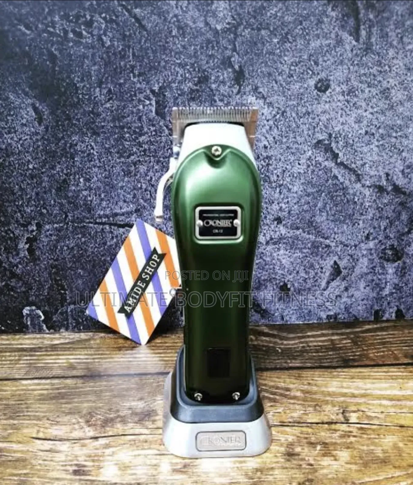 Brand New Cr-12 Cronier Cordless Professional Hair Clipper