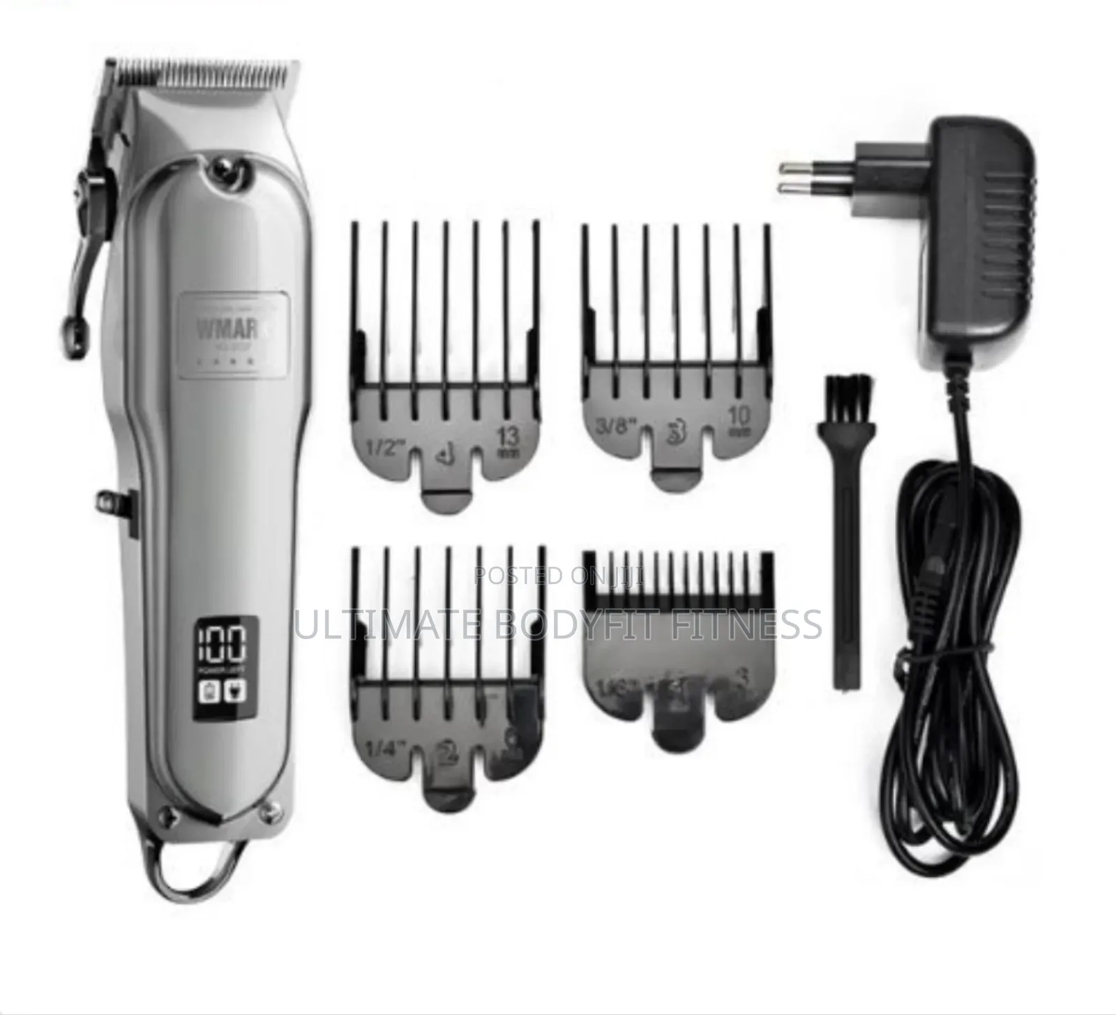 Brand New Wmark Ng-2037 All-Metal Cordless Hair Clipper 2500ma