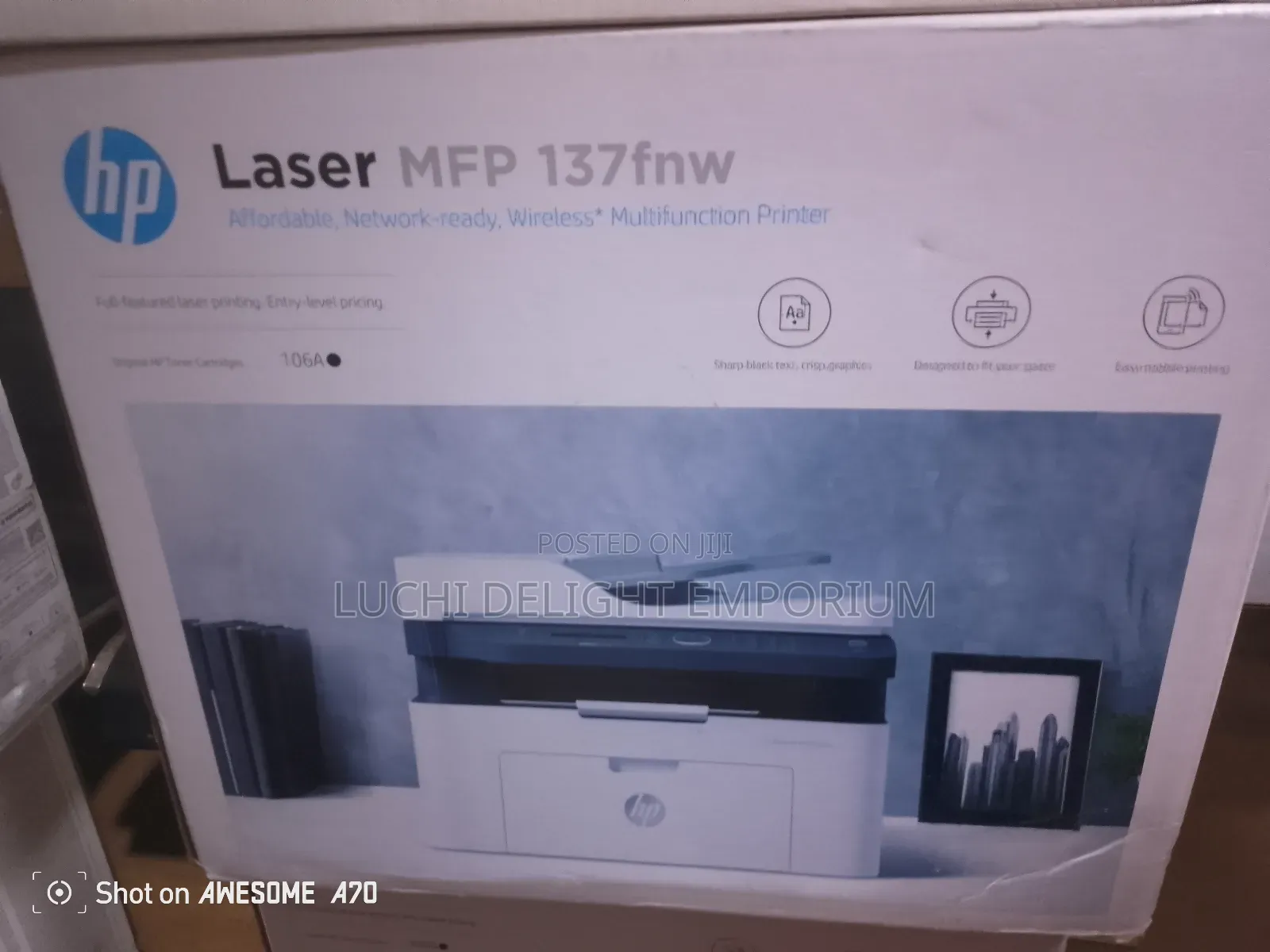 Hp Laserjet Pro MFP 137fnw Printer