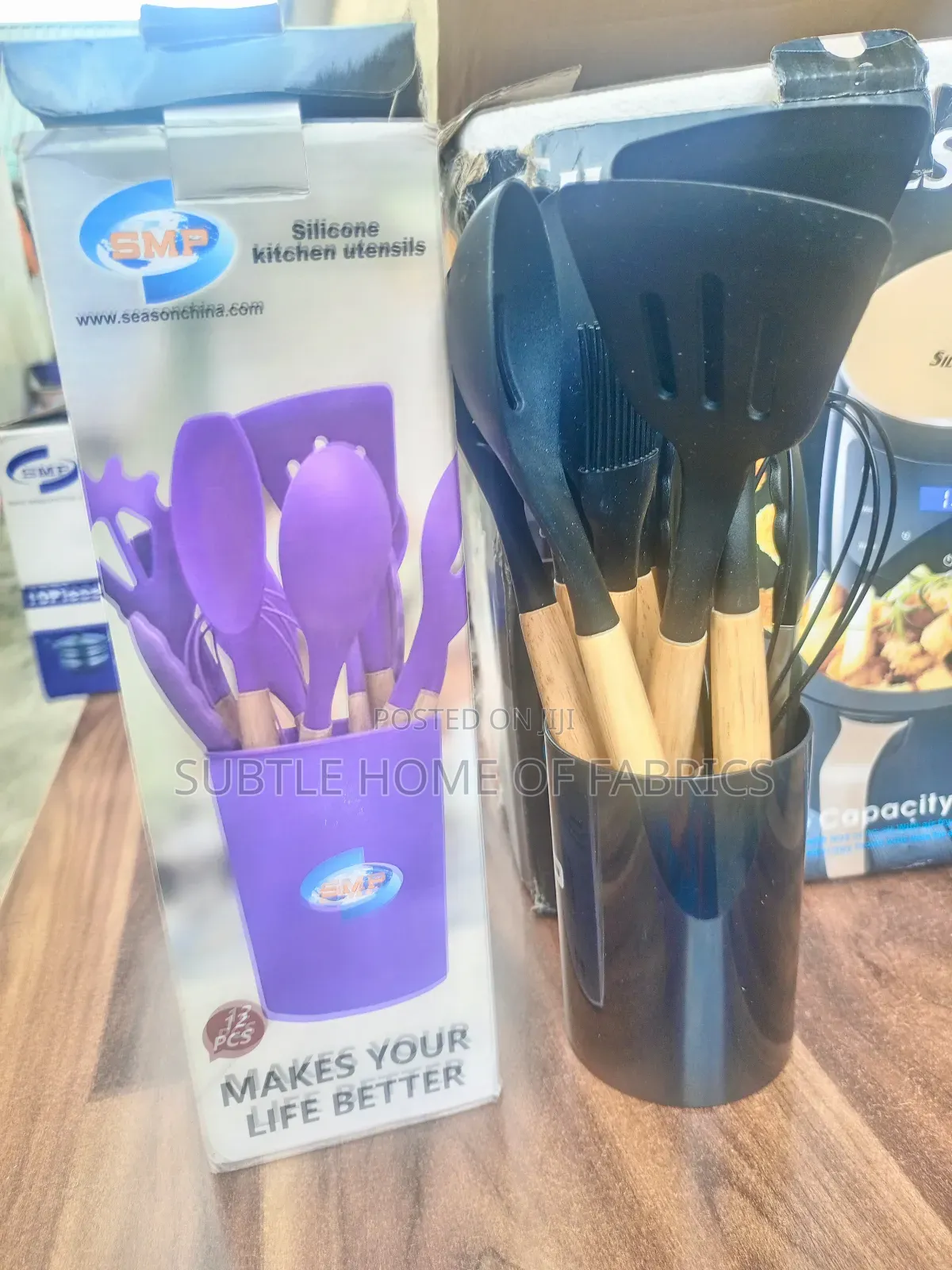 SMP 12pcs Silicone Spoon Set