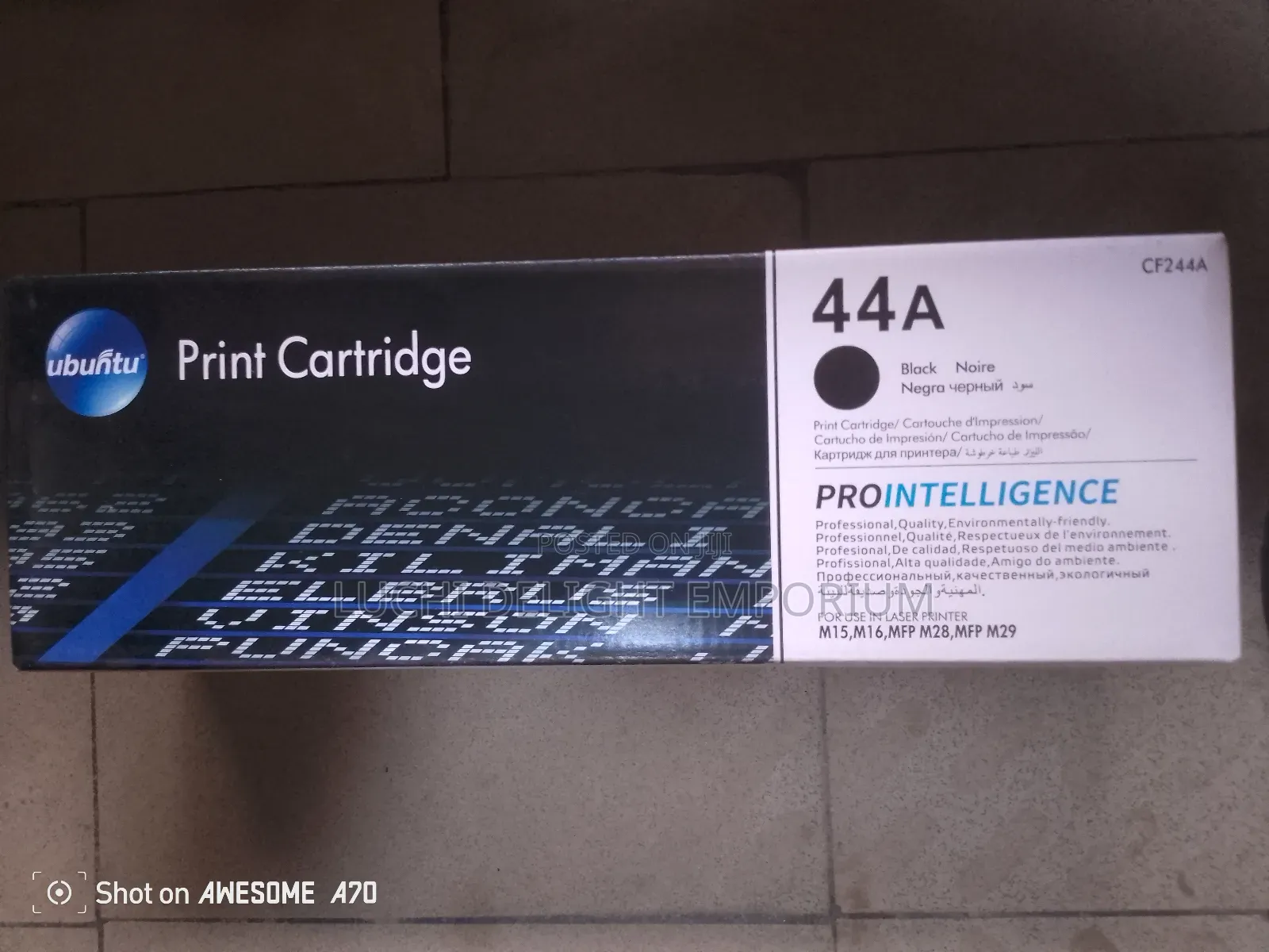 Hp 44a Laserjet Toner Cartridge - Black
