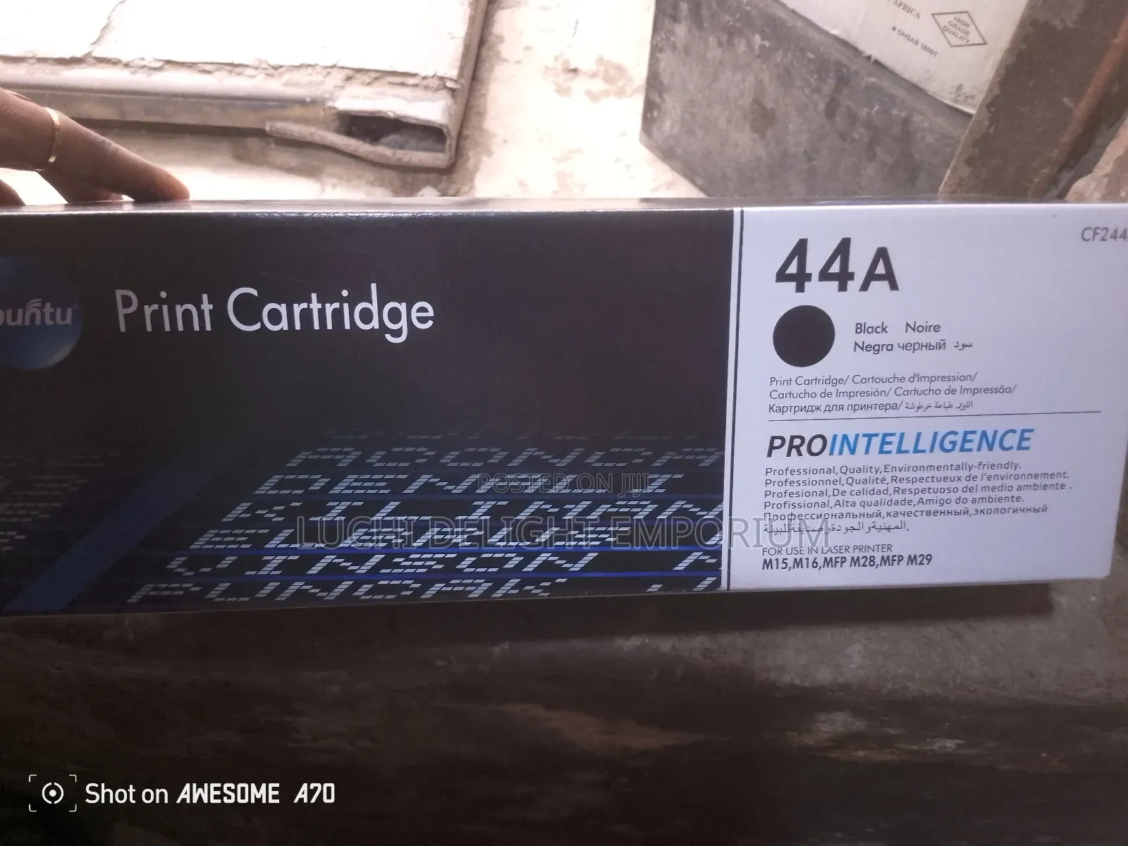 Hp 44a Laserjet Toner Cartridge - Black