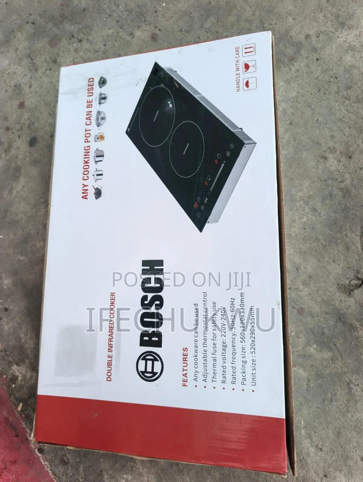 High Quality Bosch 2 Burners Inbuilt Automatic Electric Cooker Hob
