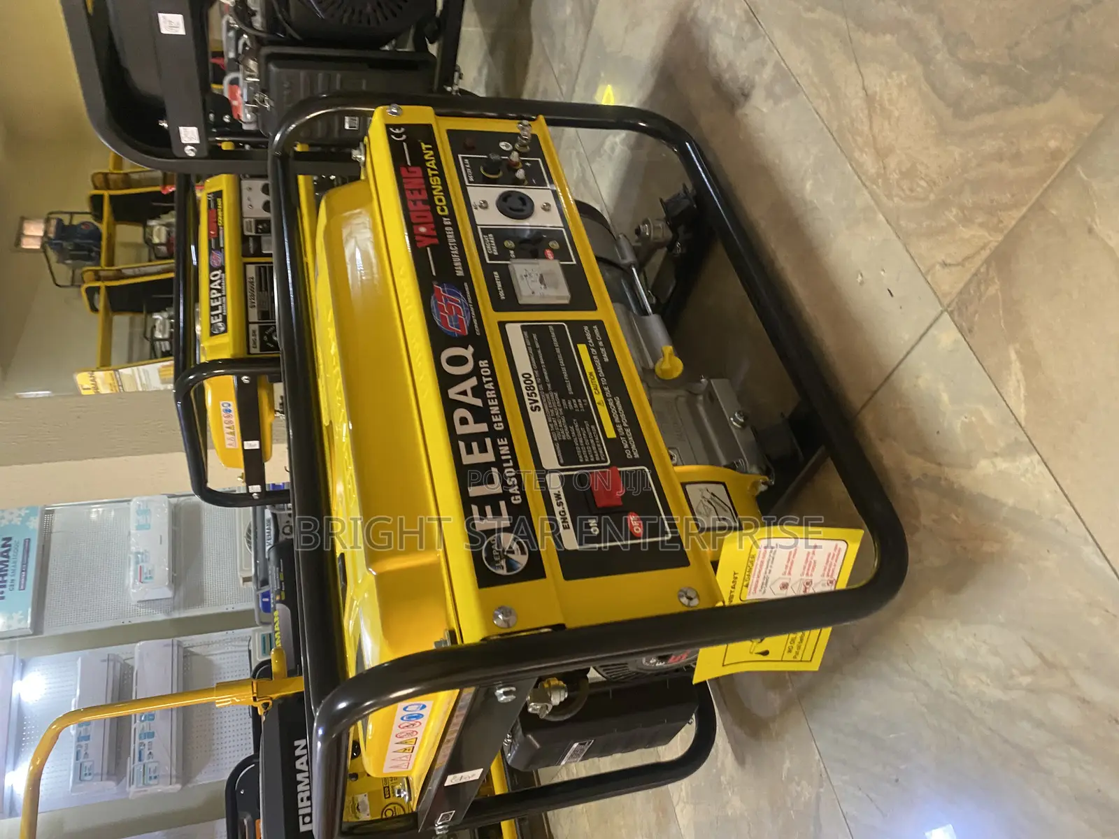 Elepaq 3.5 Kva Generate With Oil and 100% Cooper