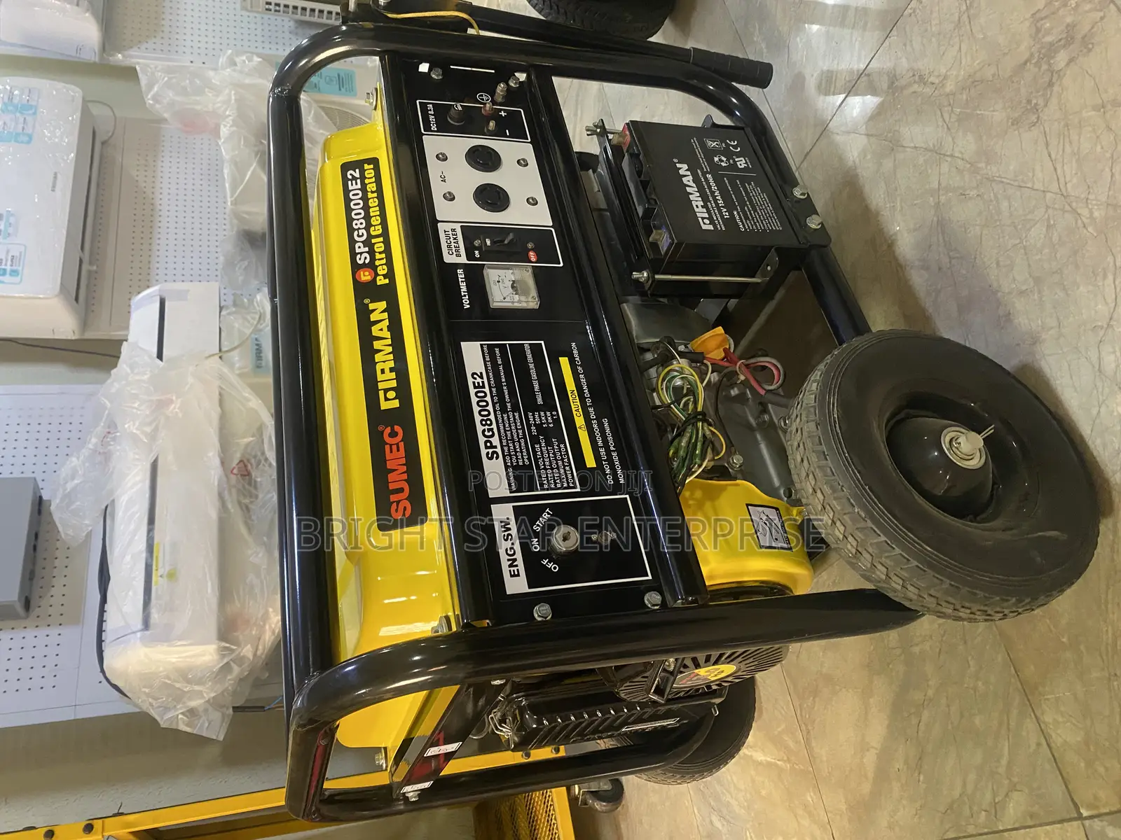 Elepaq 8.5kva Generator With Oil With 100%Cooper