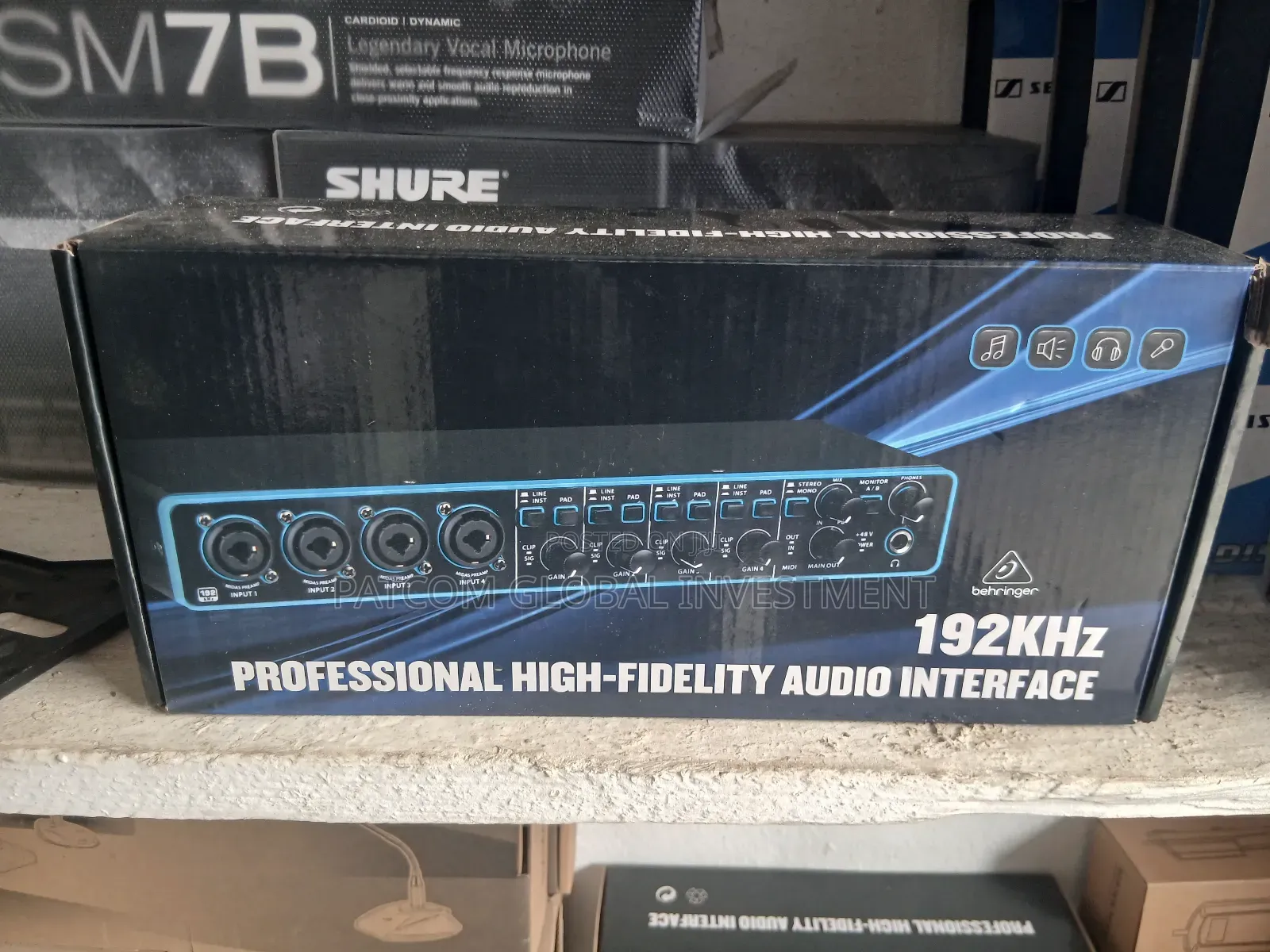 Behringer Soundcard U-Phoria Umc404hd