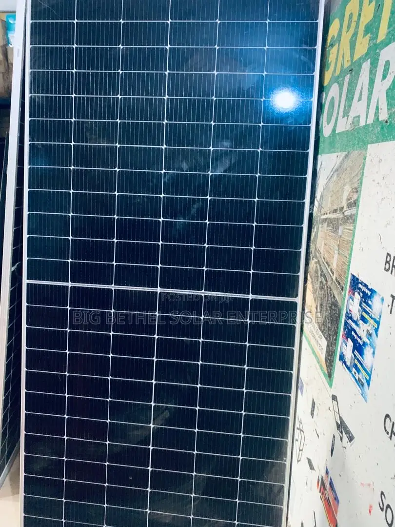 555w Jinko Solar Panel Mono Halfcut Cells Tokunbo