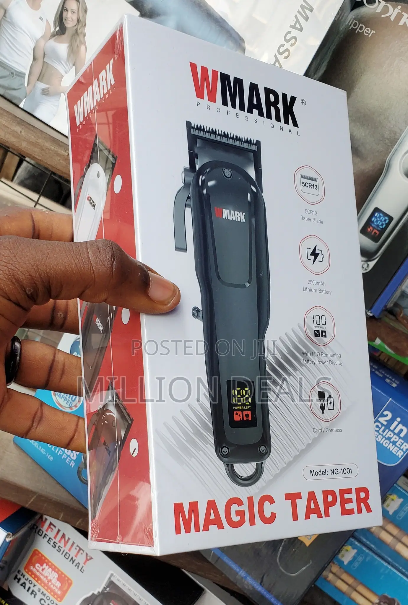 Magic Taper Unique Rechargeable Hair Clipper