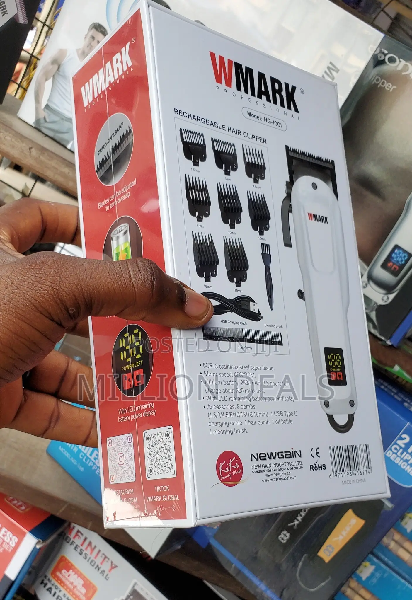 Magic Taper Unique Rechargeable Hair Clipper