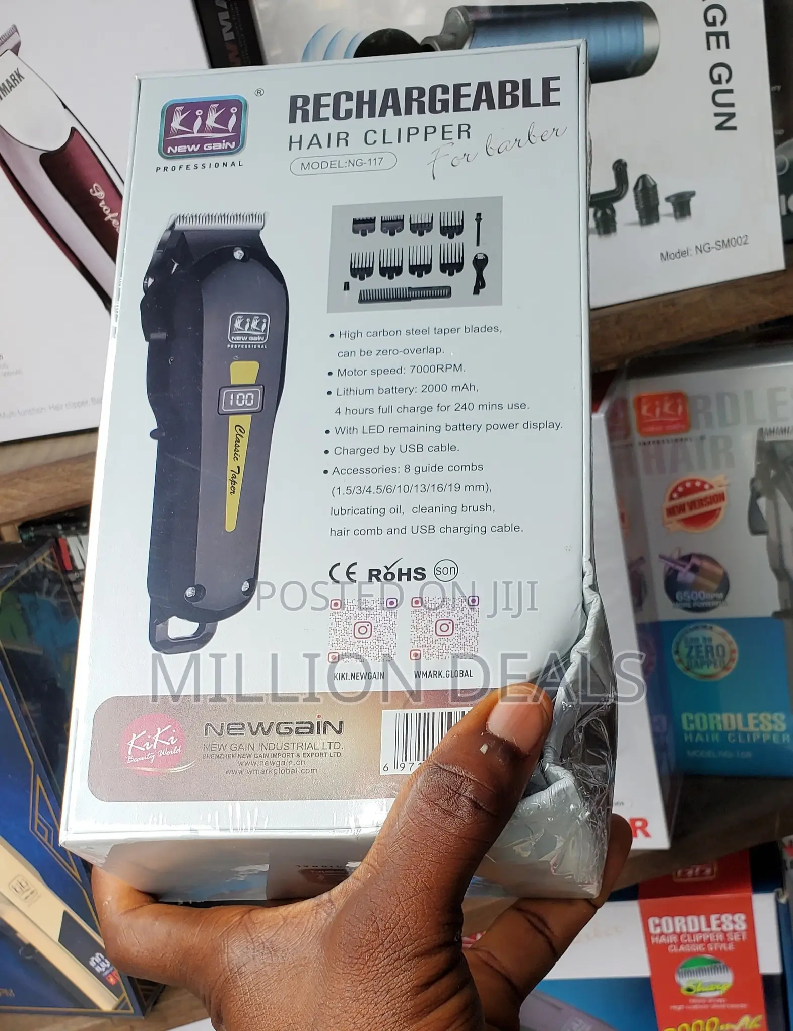 Classic Professional Rechargeable Hair Clipper