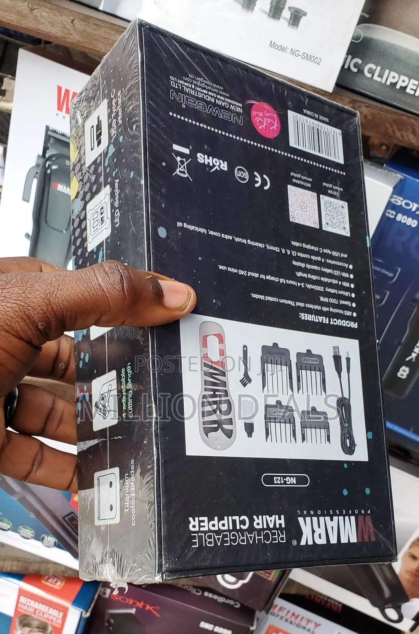 Summer Inspires Rechargeable Hair Clipper