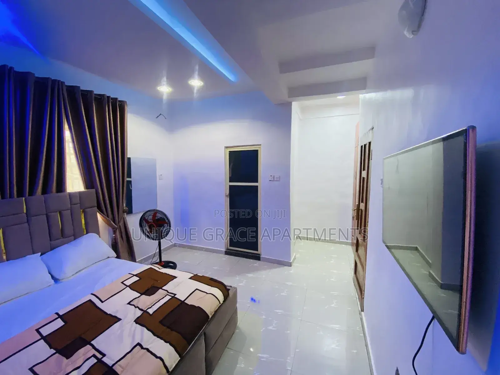 Unique One Bedroom, 24/7 Light, Wi-Fi, Acs, Netflix