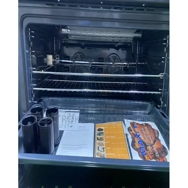 Maxi 5 Burner 60x90cm Black Standing Gas Cooker | 6090fk963dbb