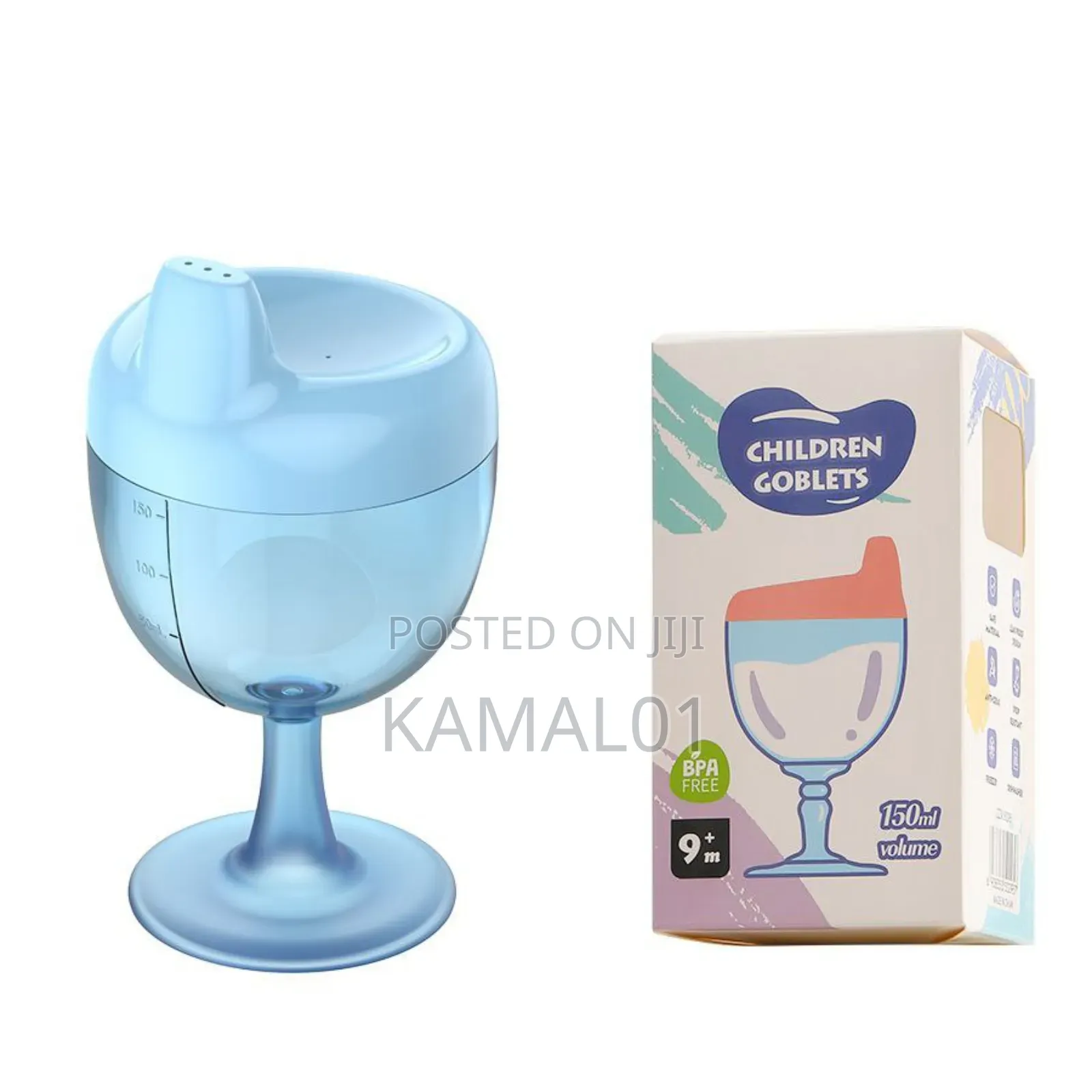Baby Wine Sippy Cup Plastic Goblet Cup