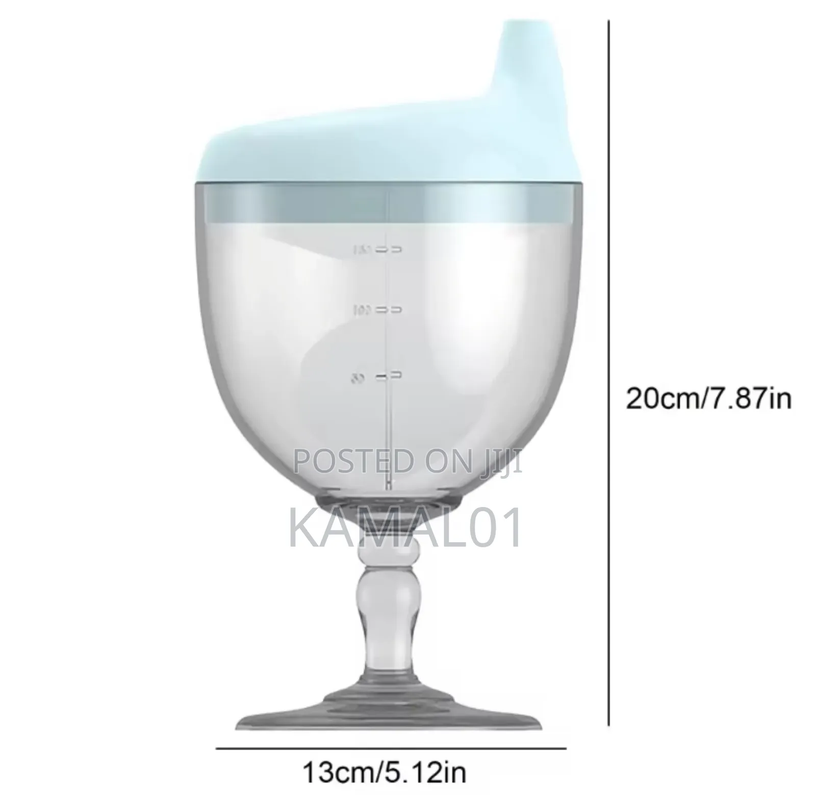 Baby Wine Sippy Cup Plastic Goblet Cup