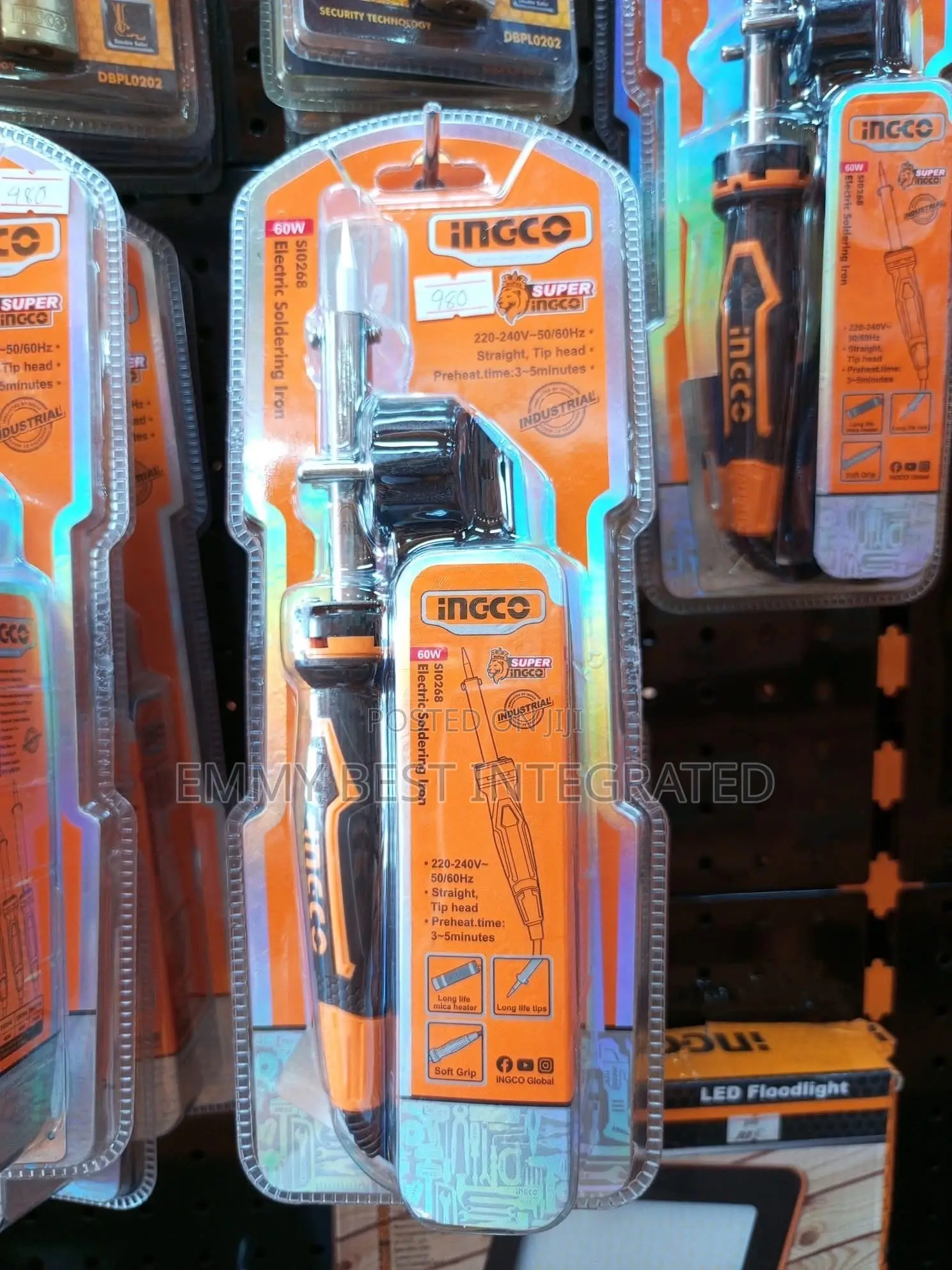 Ingco 60w Electric Soldering Iron, Model