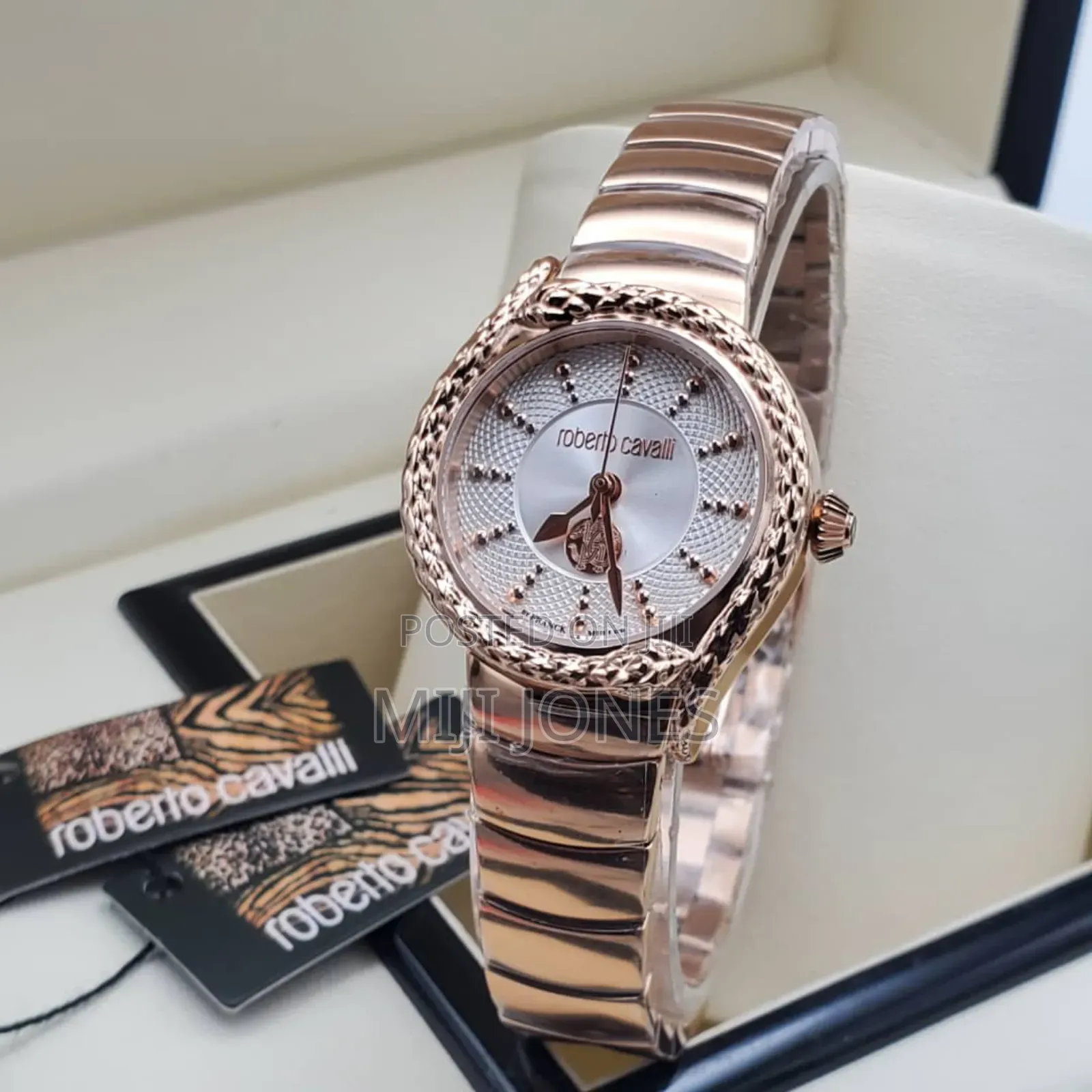 Chain Strap Justcavalli Women's Watch - Luxury Quartz*