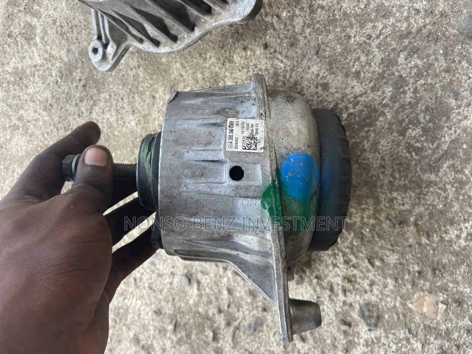 Engine Seats/Mounts C300(W205), E350 (W213)Non 4matic/Rear Wheel Drive