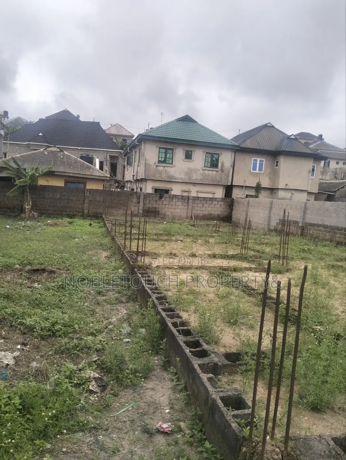 Dry Table Land Fence Round in Royal Estate Isheri Olofin Lagos