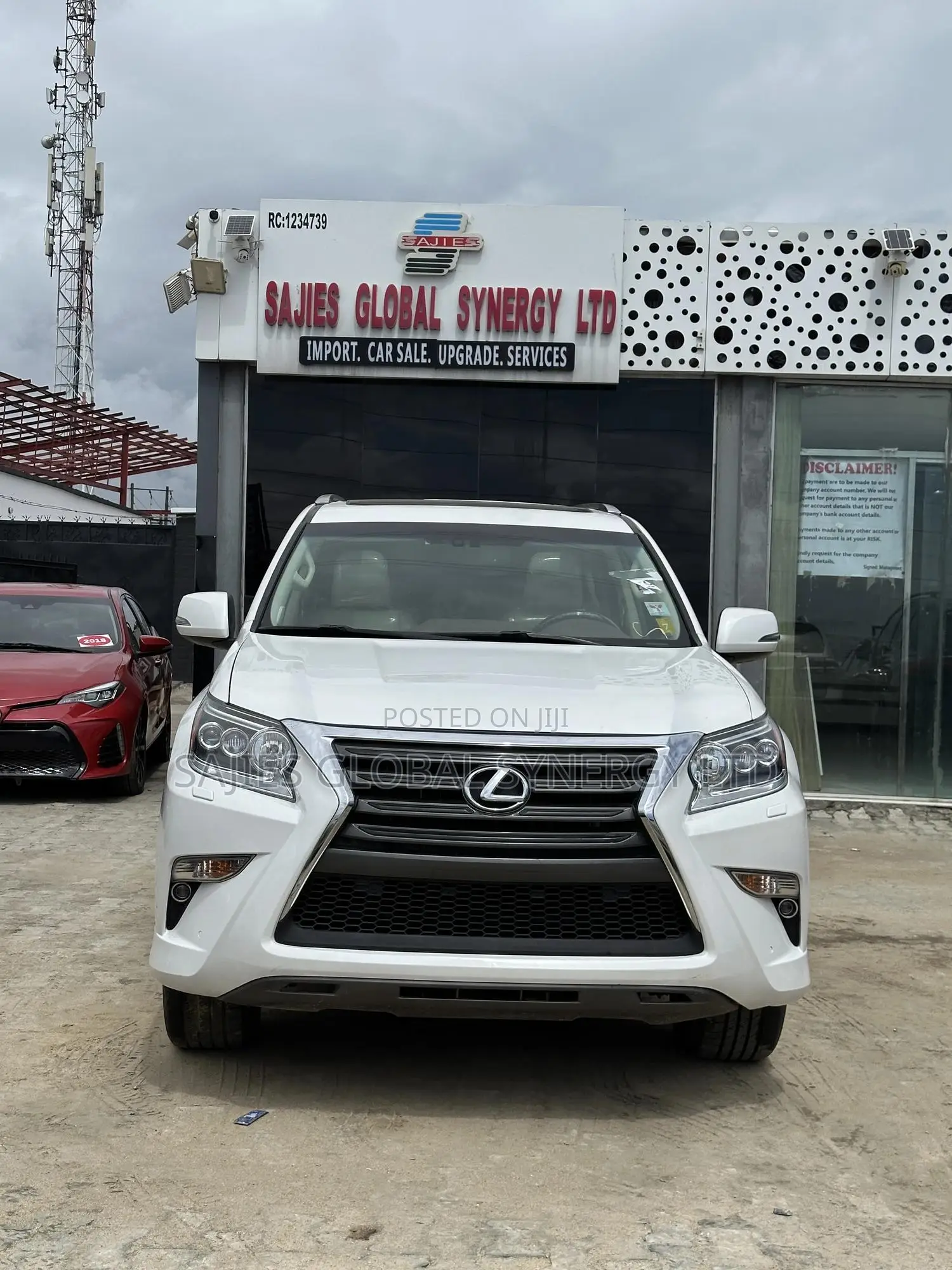 Lexus GX 460 Base 2019 White