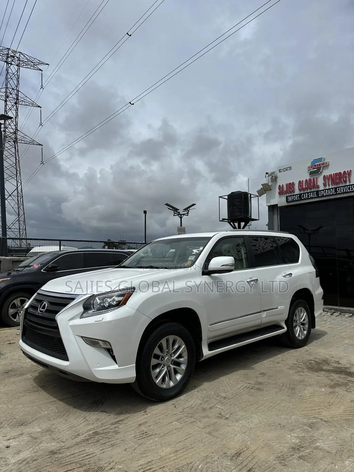 Lexus GX 460 Base 2019 White