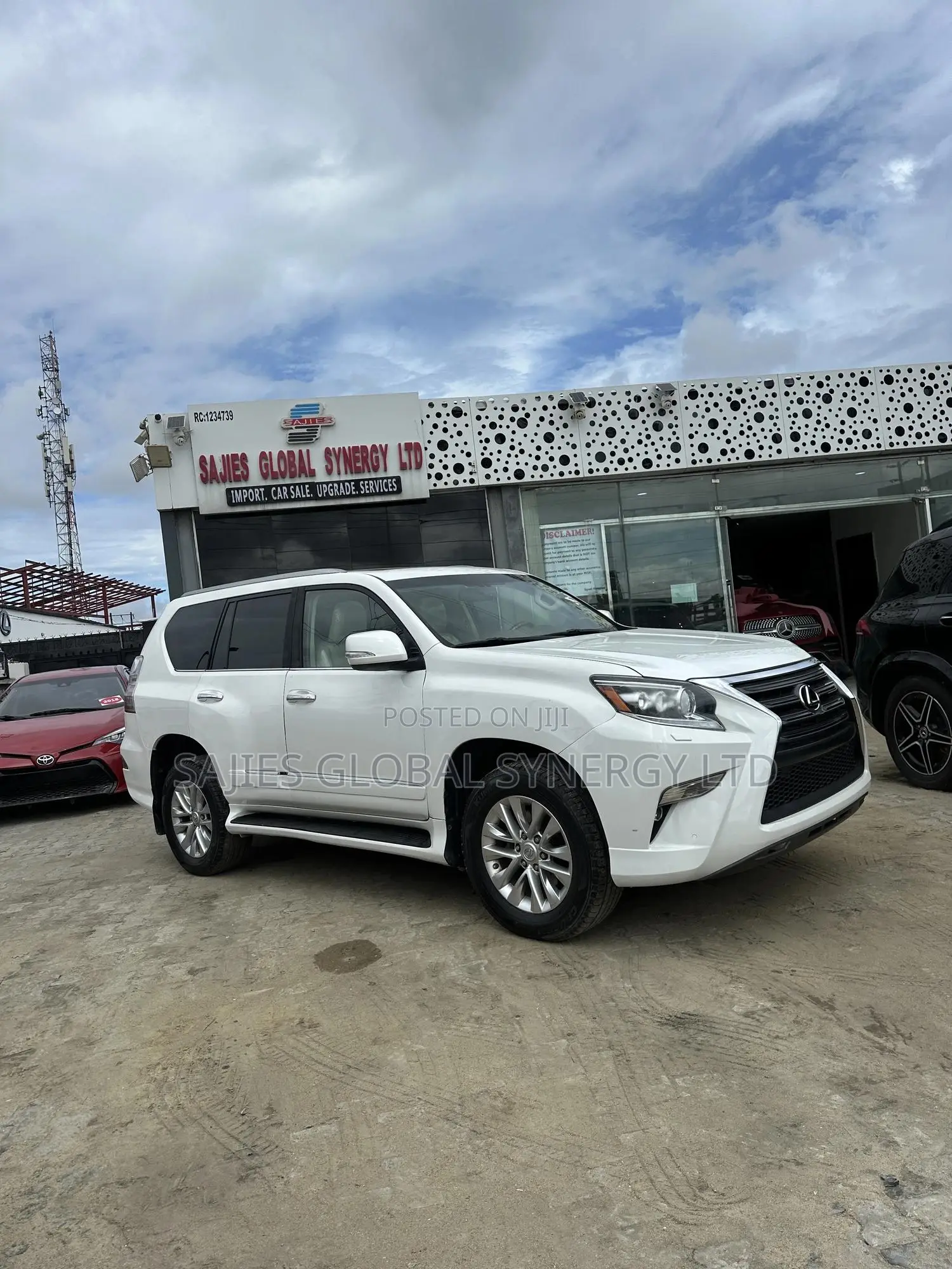 Lexus GX 460 Base 2019 White