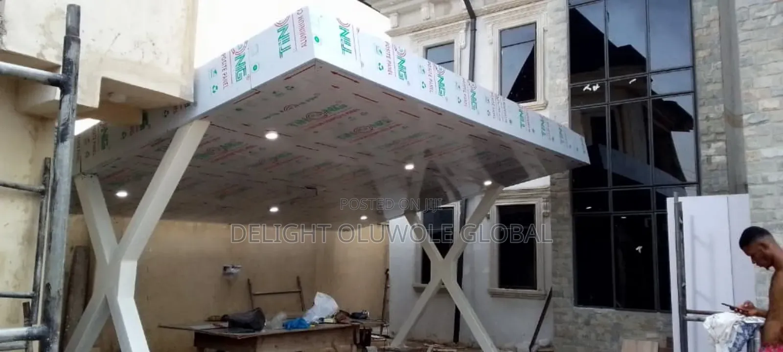 Carport Park Cladding